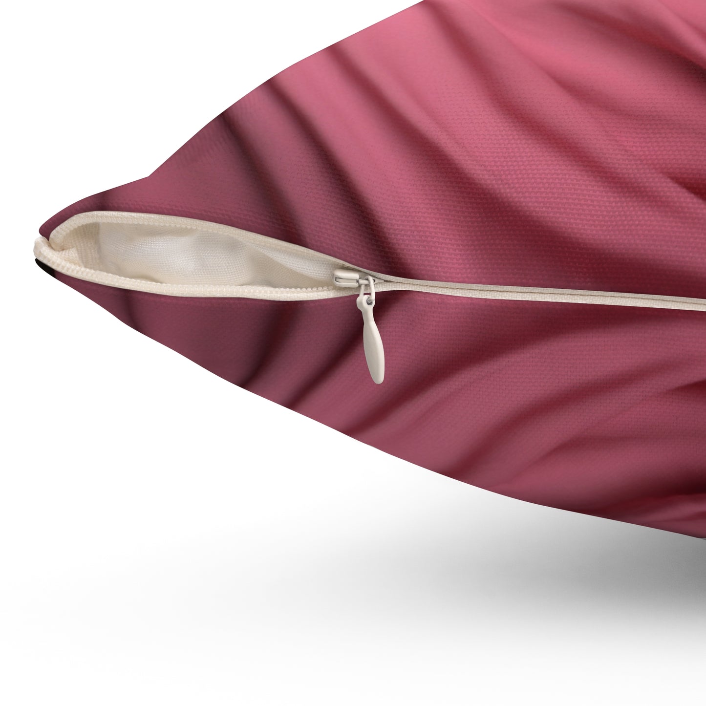 Pink Headwrap Queen Spun Polyester Square Pillow