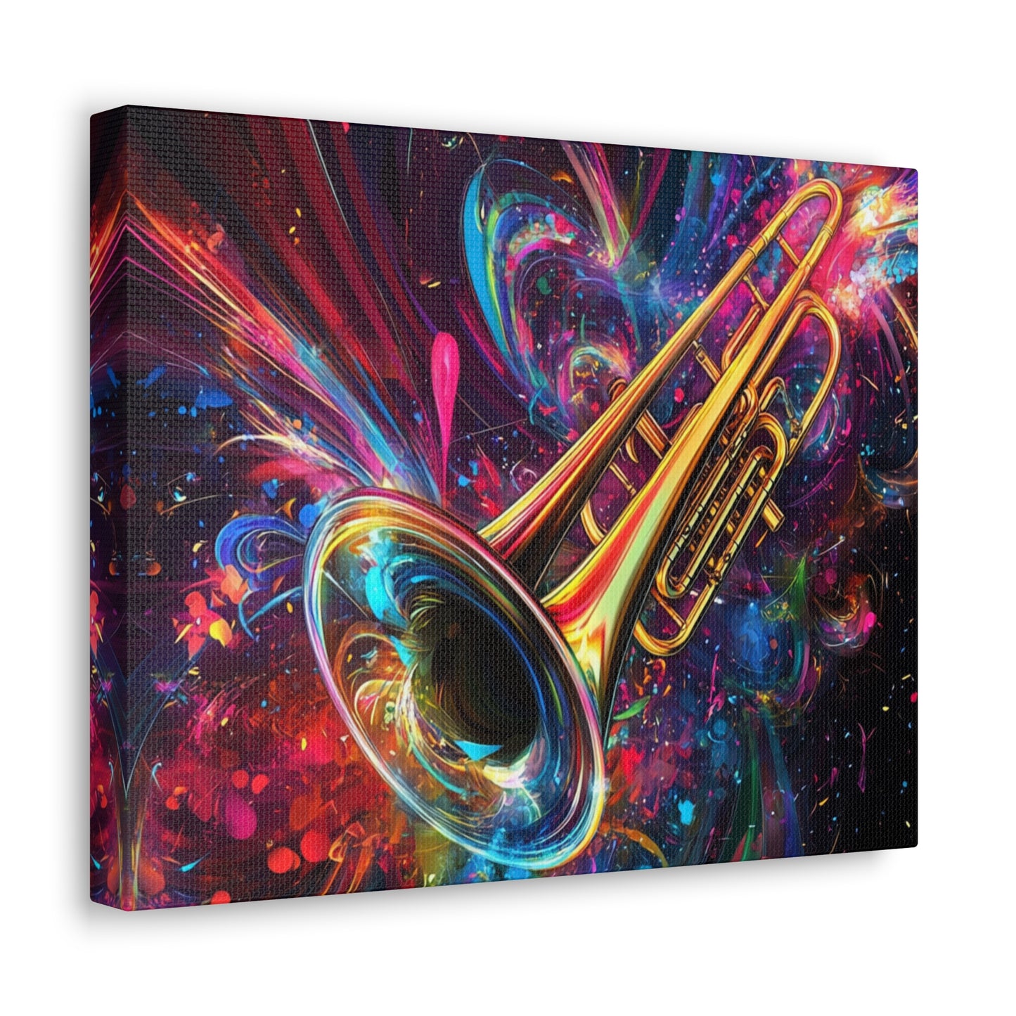 Soulful Brass Canvas Wrap