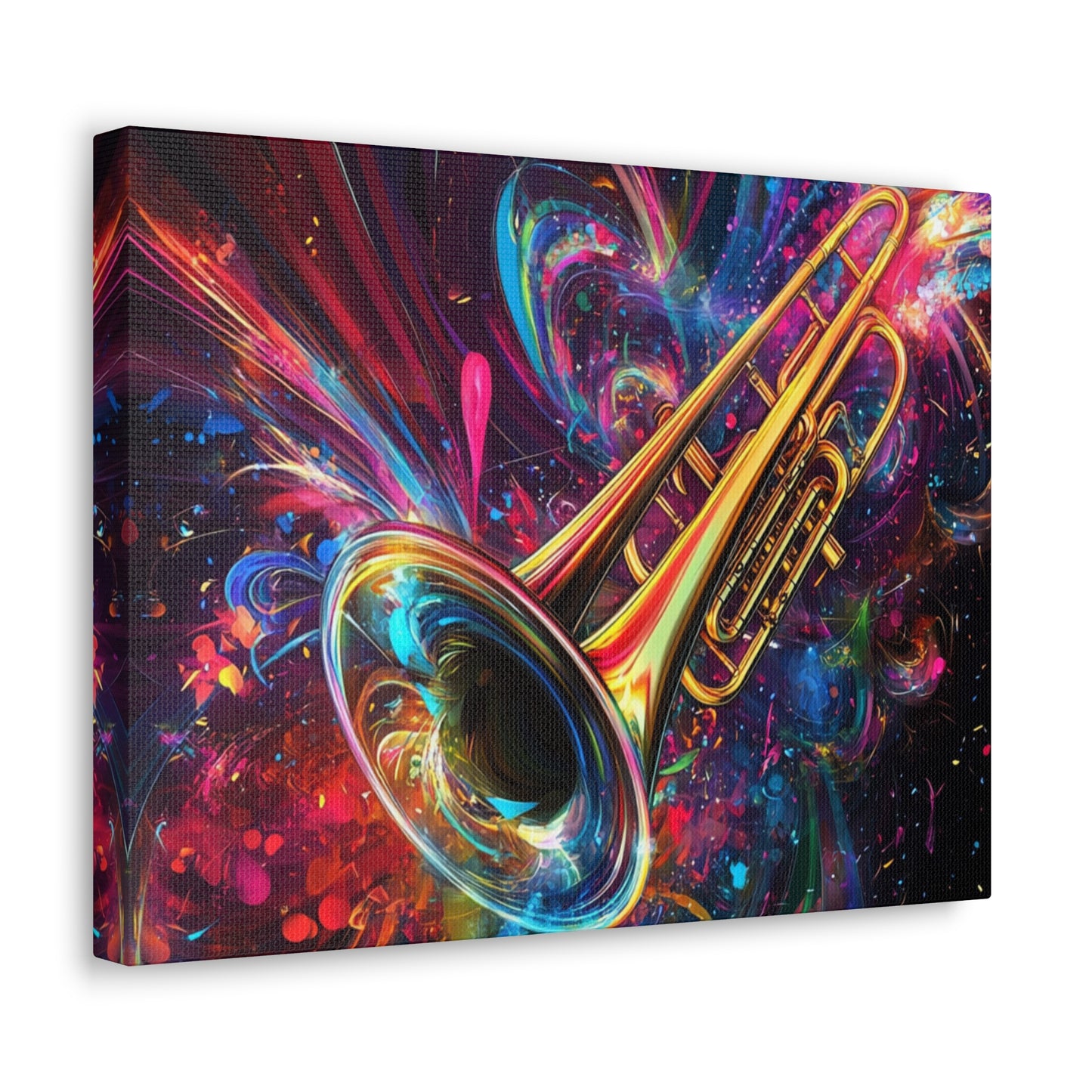 Soulful Brass Canvas Wrap