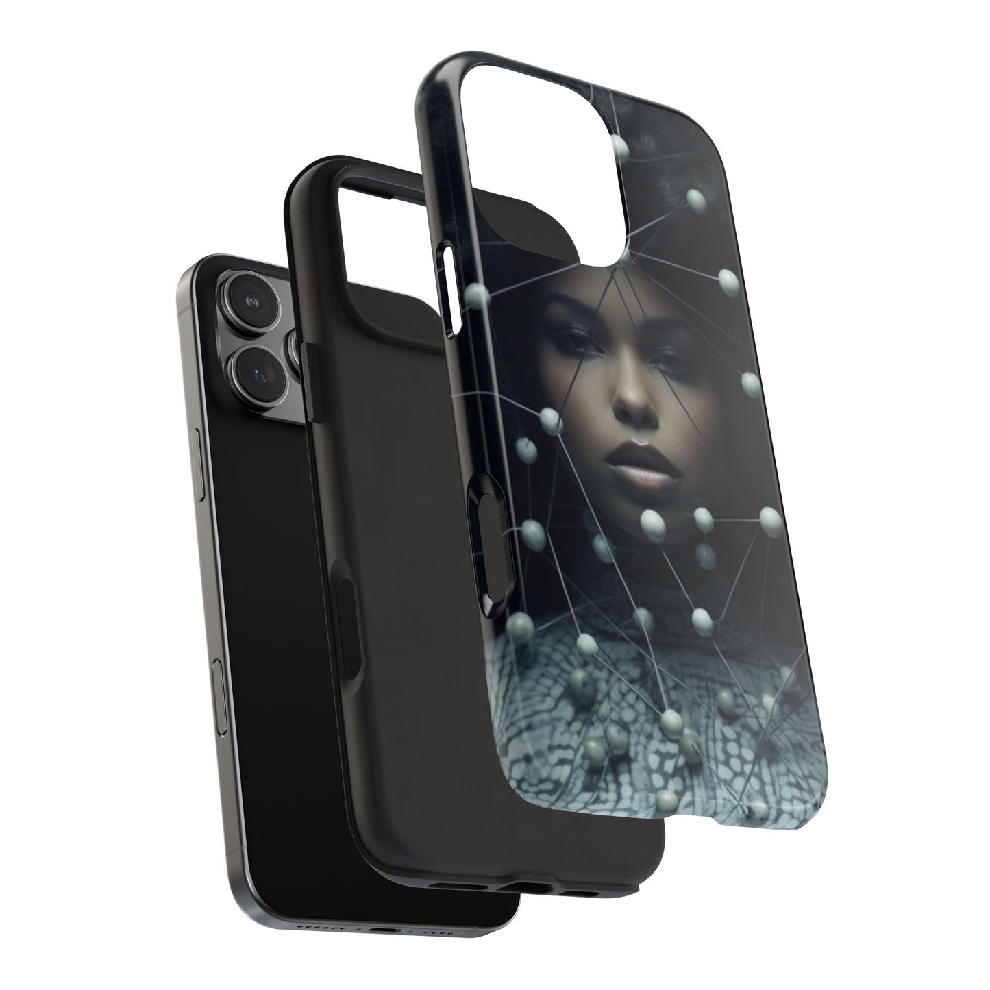 Futuristic Warrior Queen Tough Phone Case