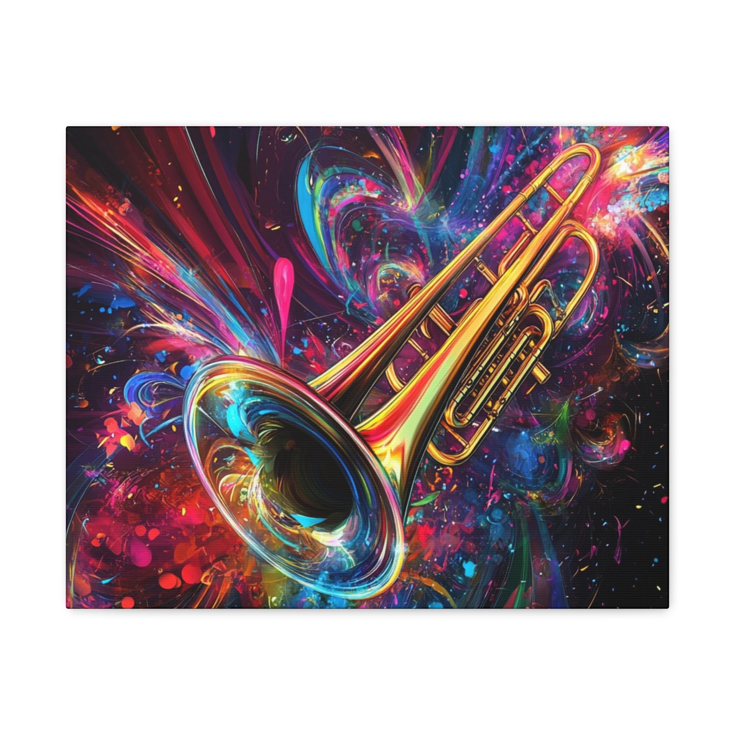 Soulful Brass Canvas Wrap