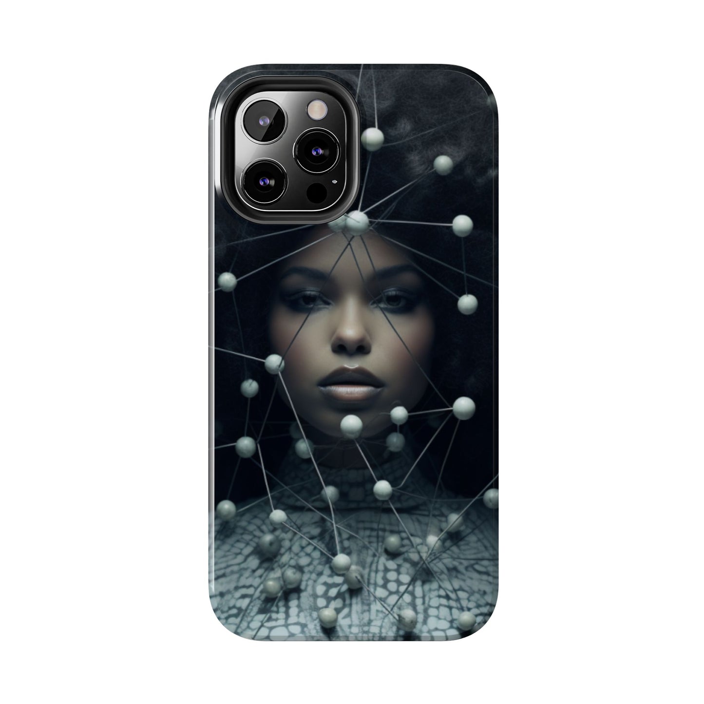 Futuristic Warrior Queen Tough Phone Case