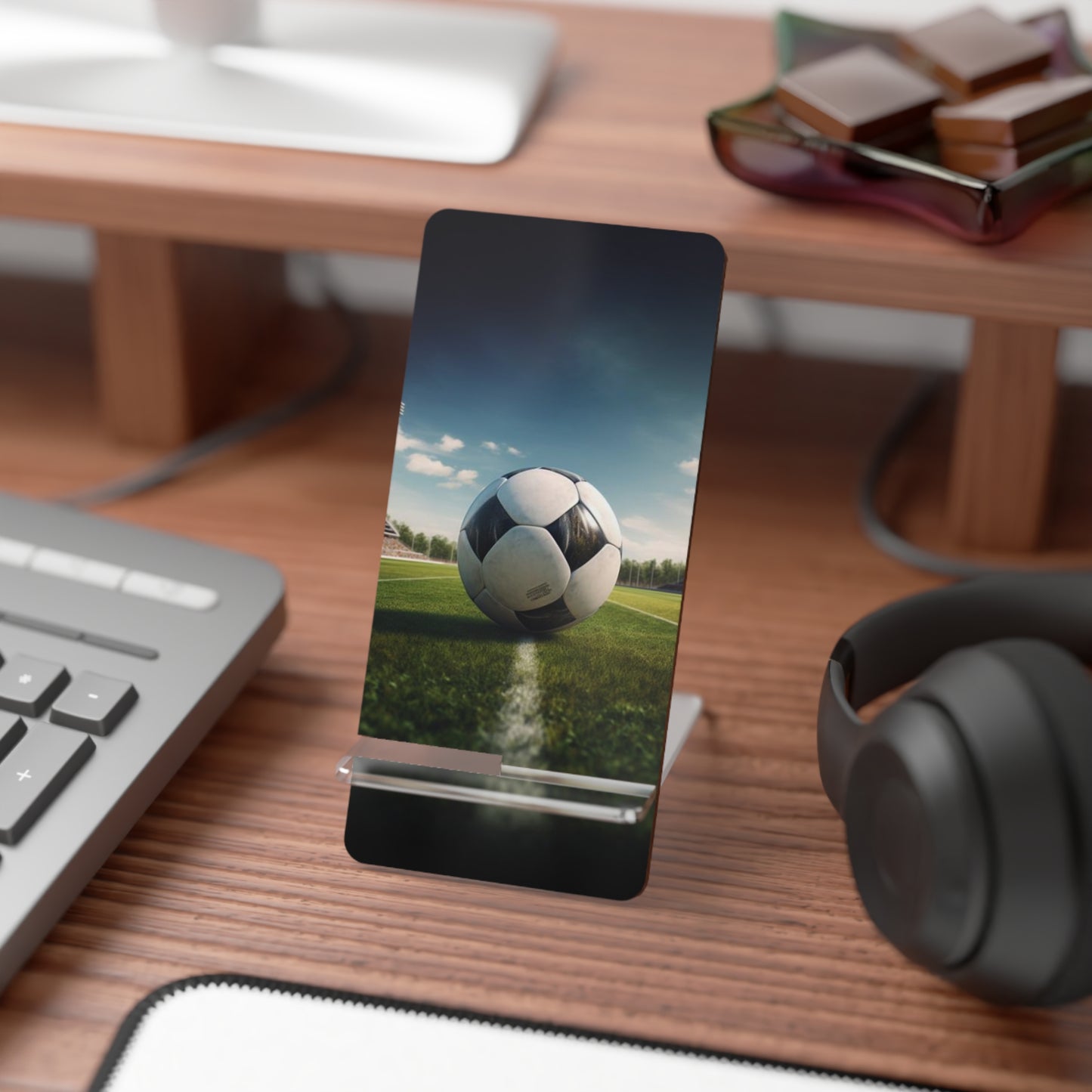 Soccer Dreams Mobile Display Stand