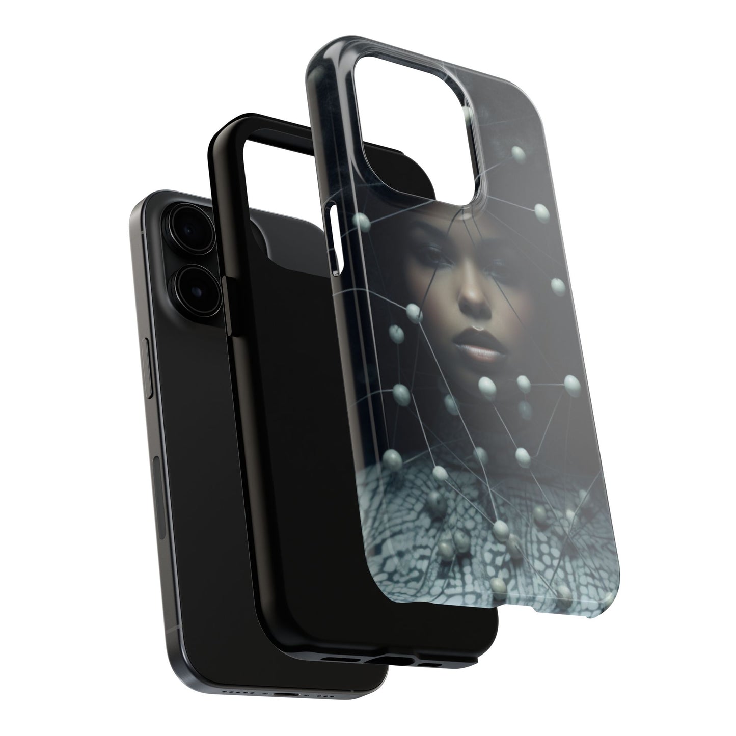 Futuristic Warrior Queen Tough Phone Case