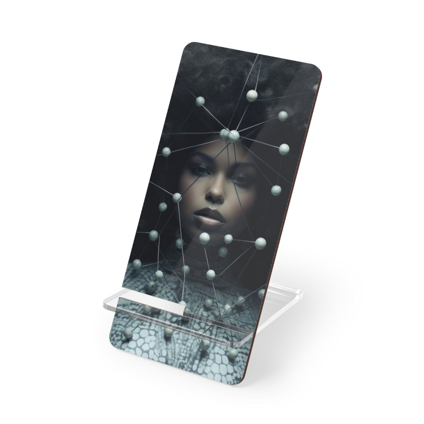 Futuristic Warrior Queen Mobile Display Stand