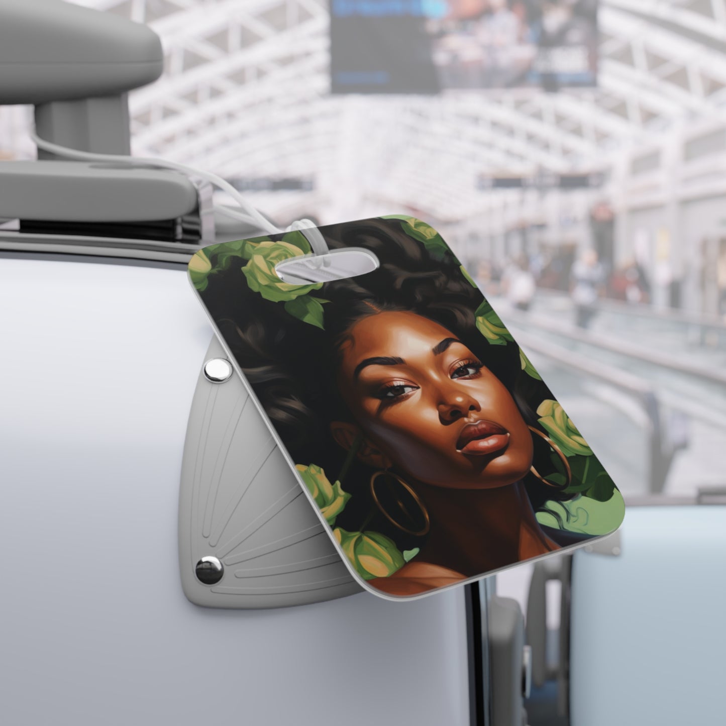 Emerald Elegance Luggage Tag