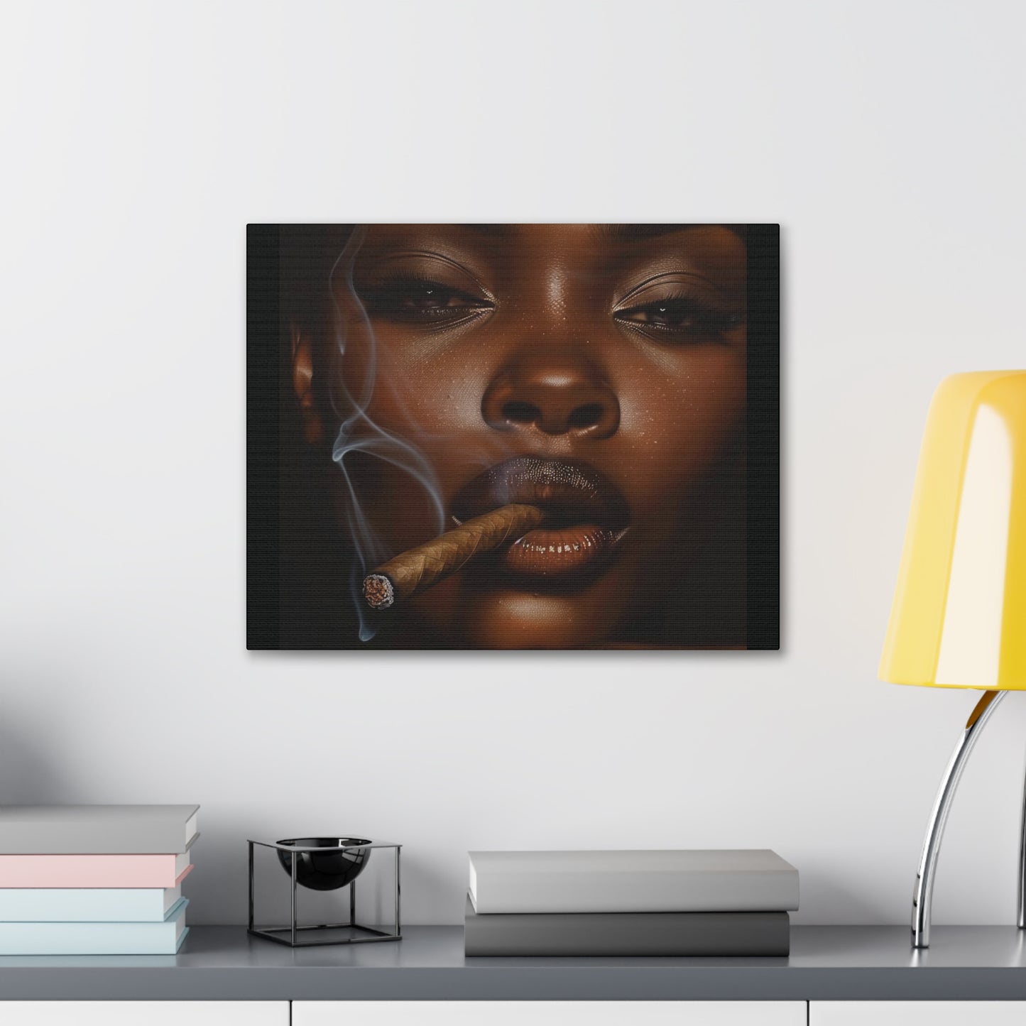 Put Some Smoke In The Air Canvas Wrap