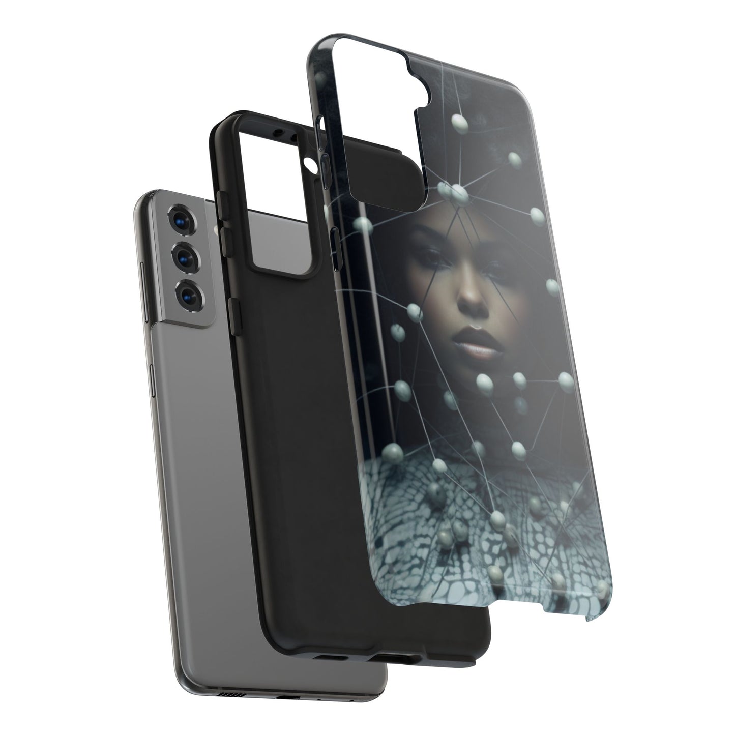 Futuristic Warrior Queen Tough Phone Case