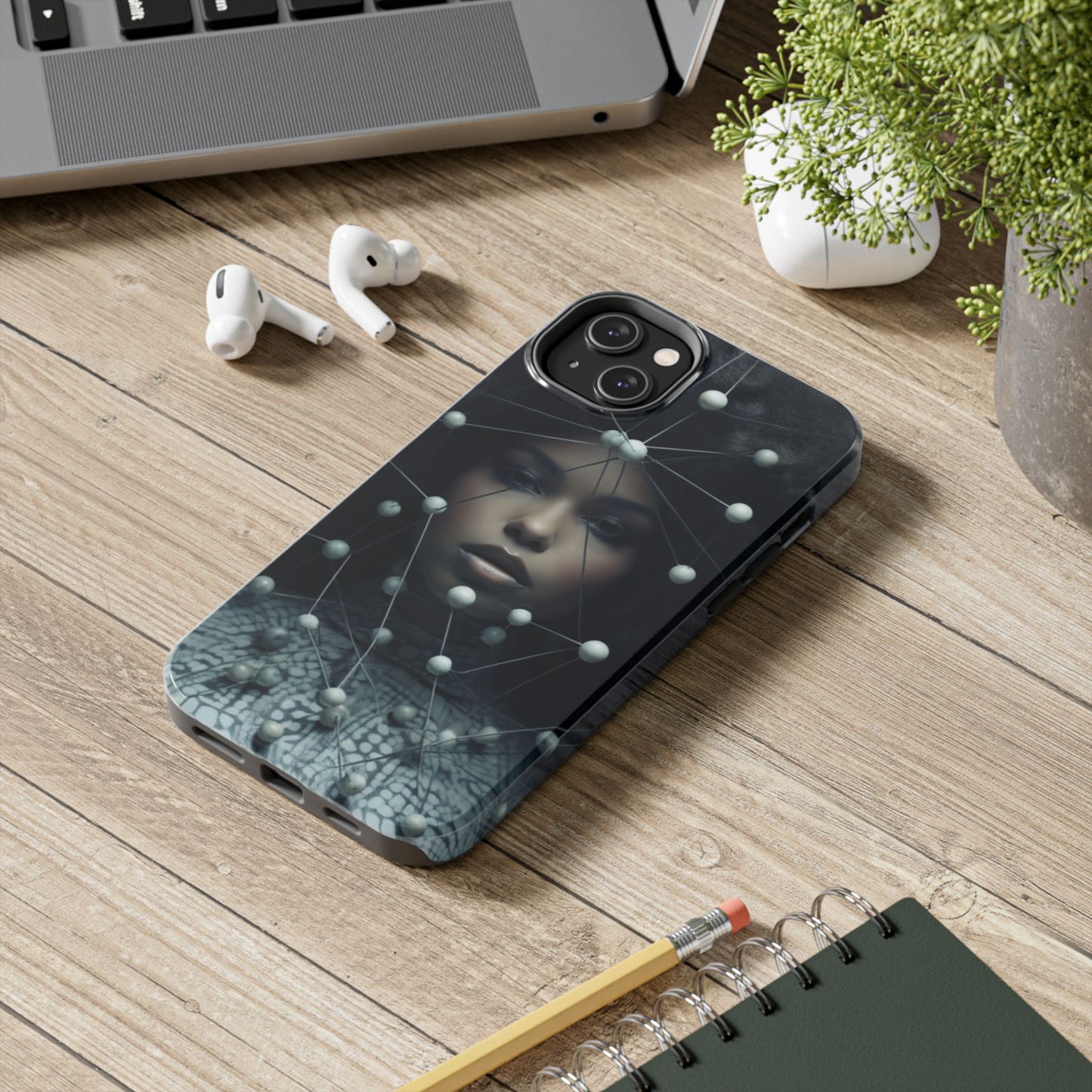 Futuristic Warrior Queen Tough Phone Case