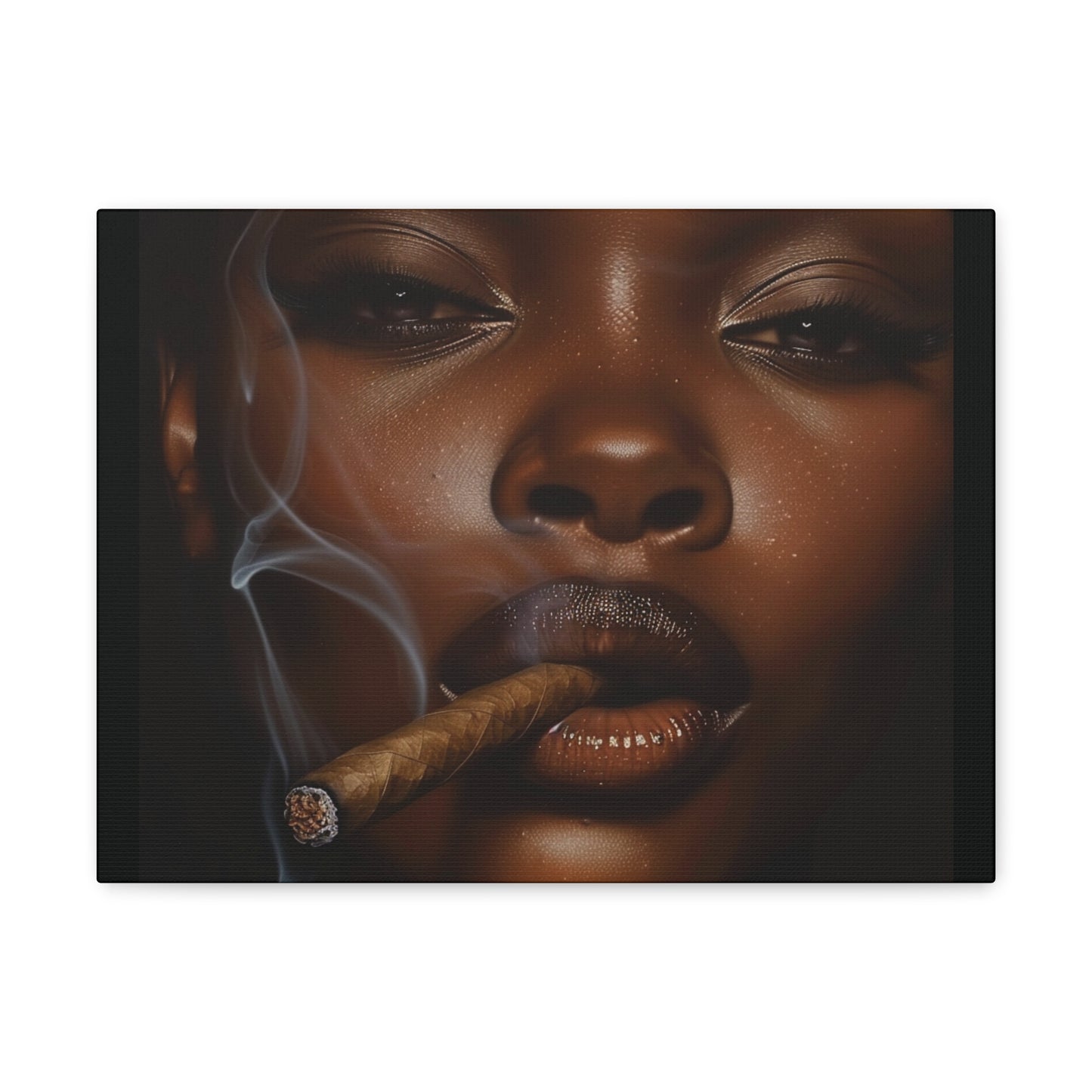 Put Some Smoke In The Air Canvas Wrap