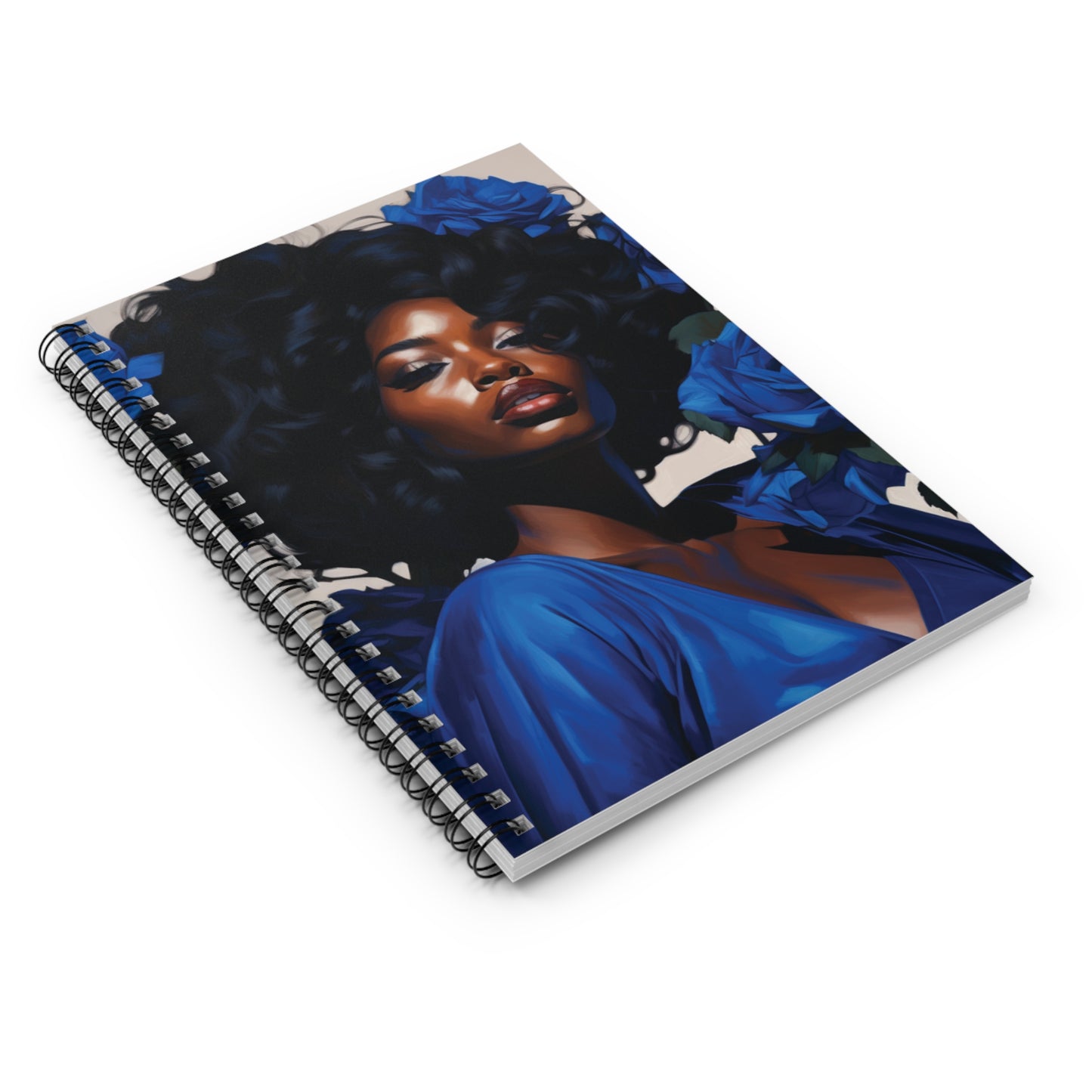 Serenity in Sapphire Spiral Notebook