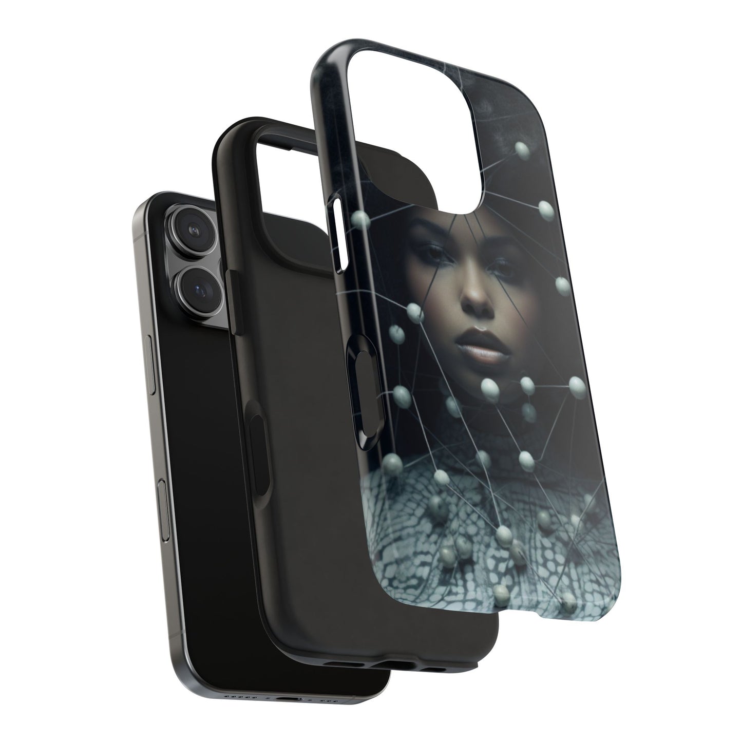 Futuristic Warrior Queen Tough Phone Case