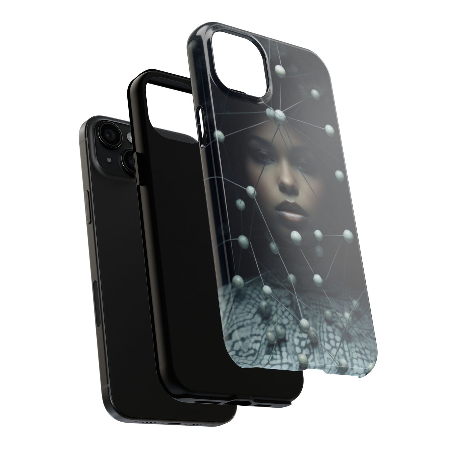Futuristic Warrior Queen Tough Phone Case