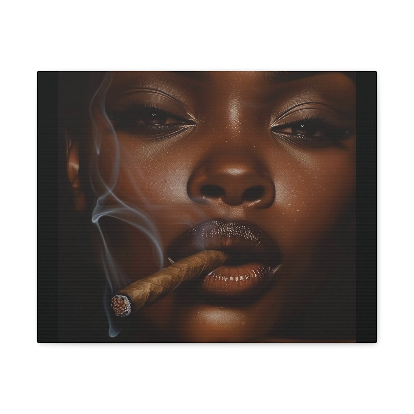 Put Some Smoke In The Air Canvas Wrap