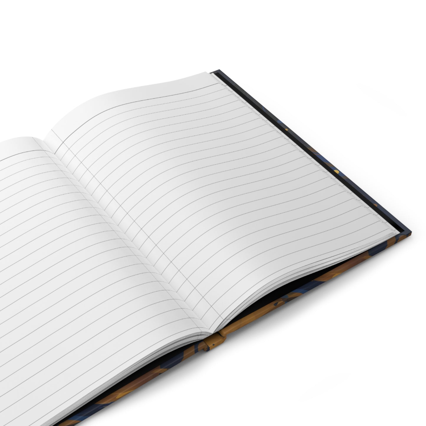 Stunning in Blue and Gold Black Woman Journal