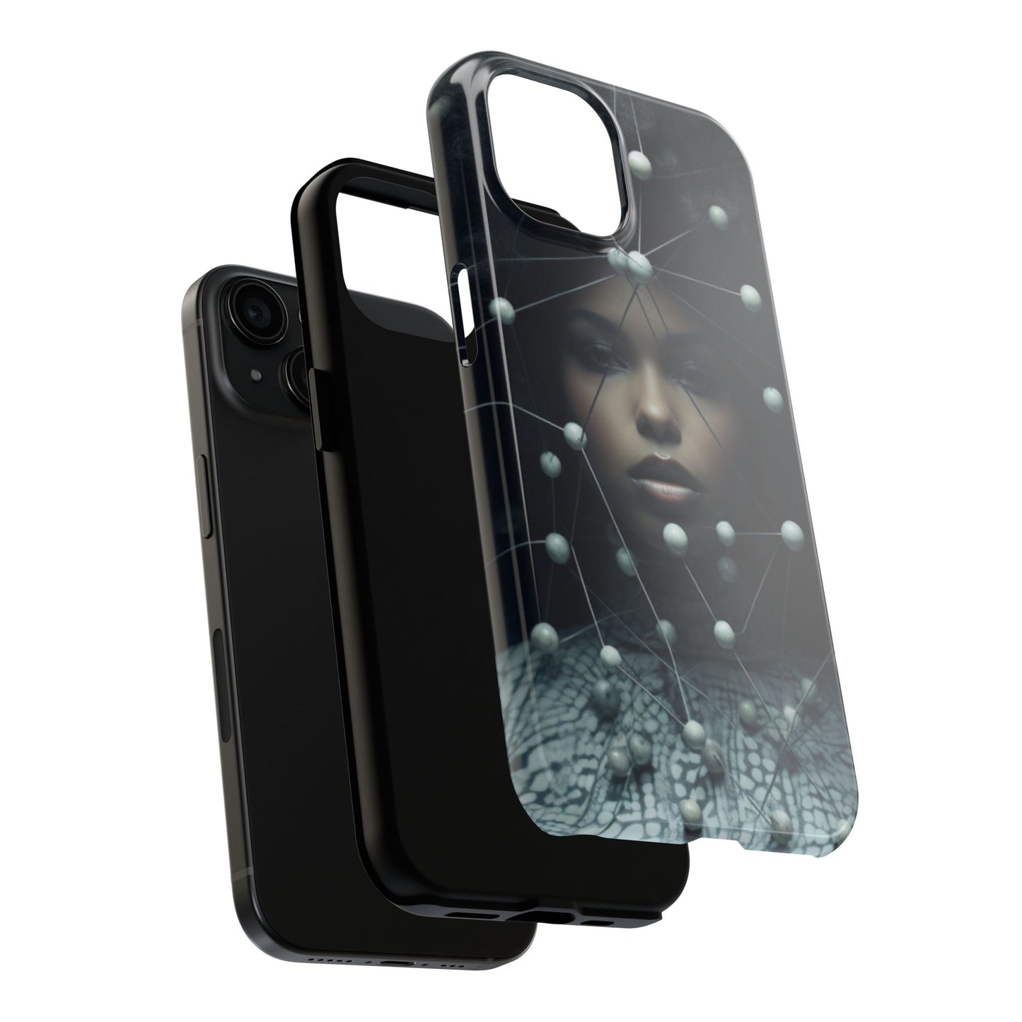 Futuristic Warrior Queen Tough Phone Case