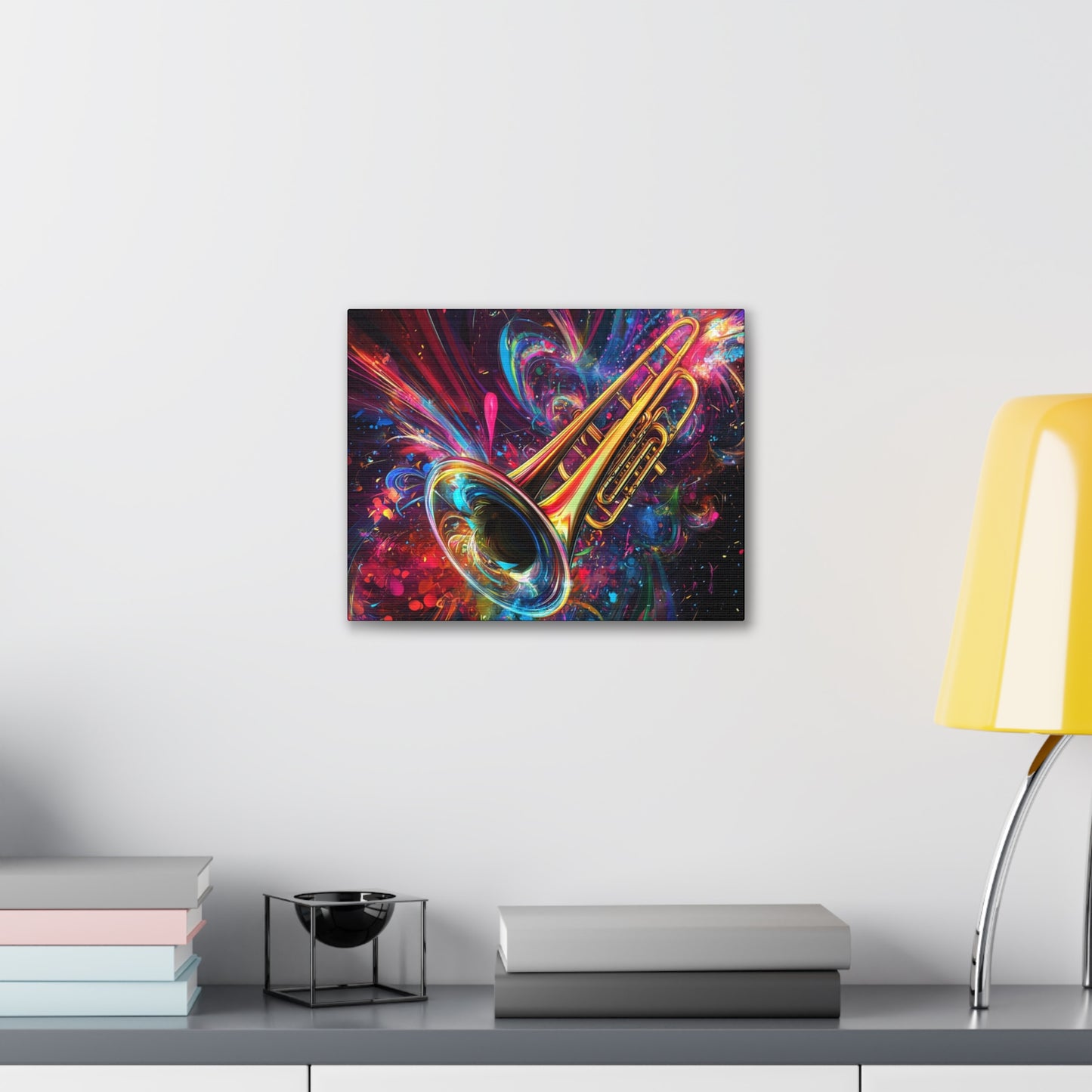 Soulful Brass Canvas Wrap