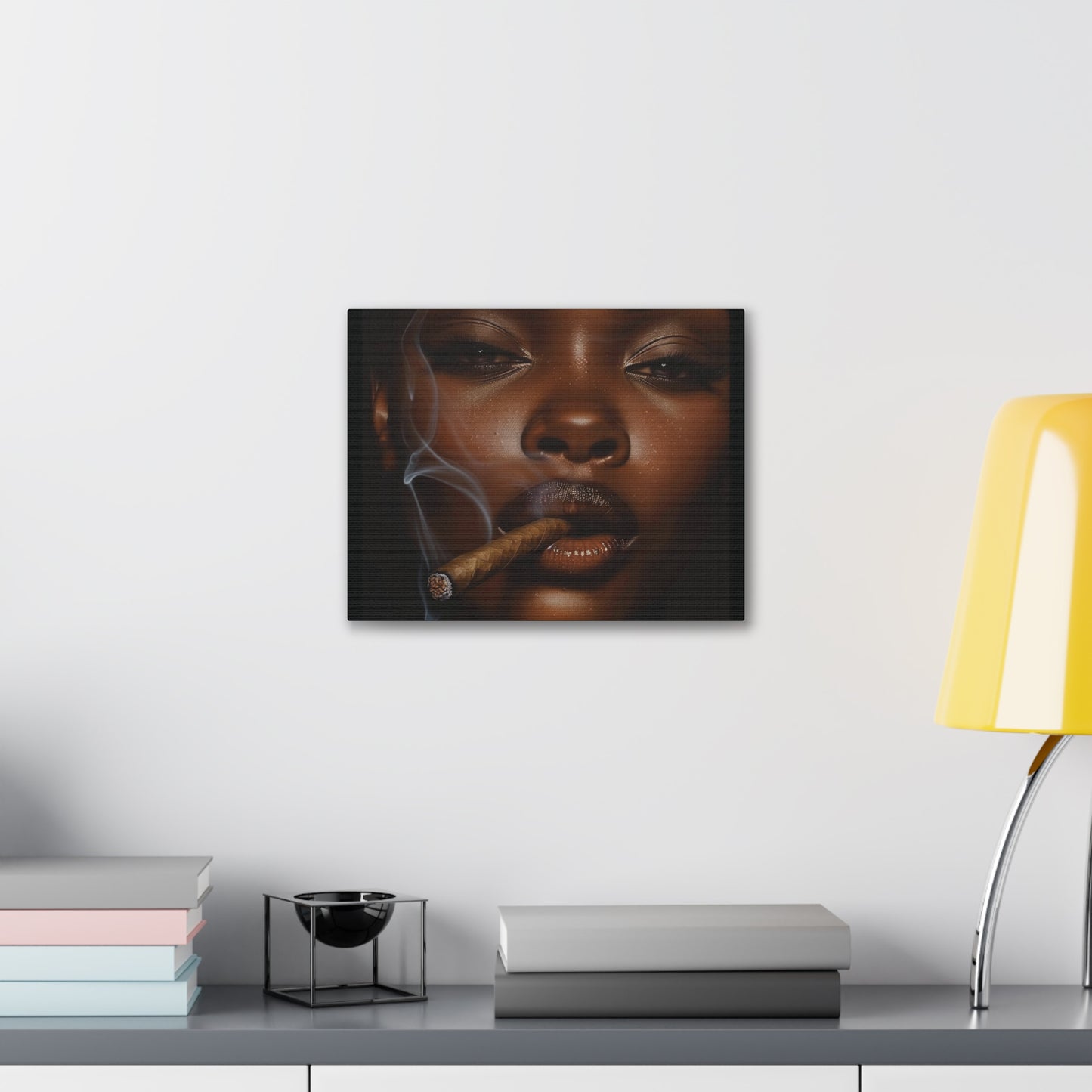 Put Some Smoke In The Air Canvas Wrap