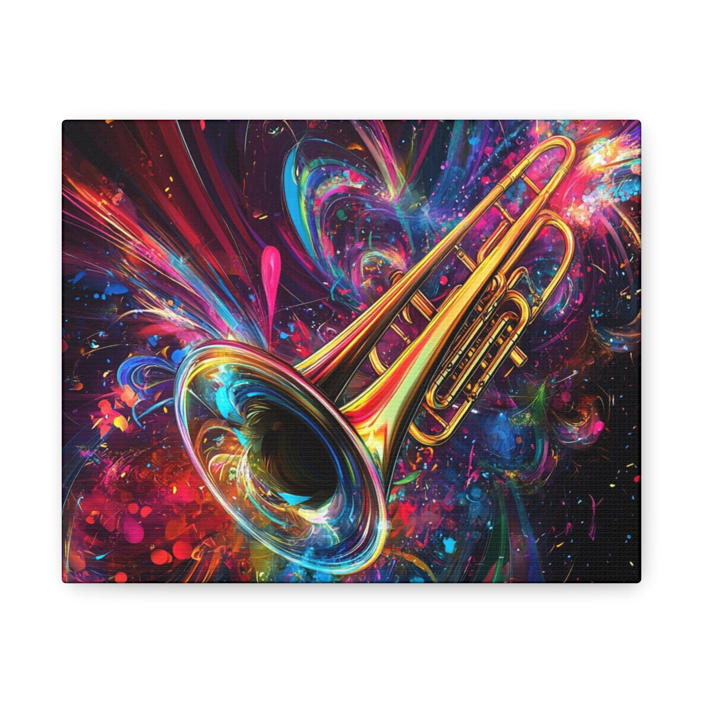 Soulful Brass Canvas Wrap