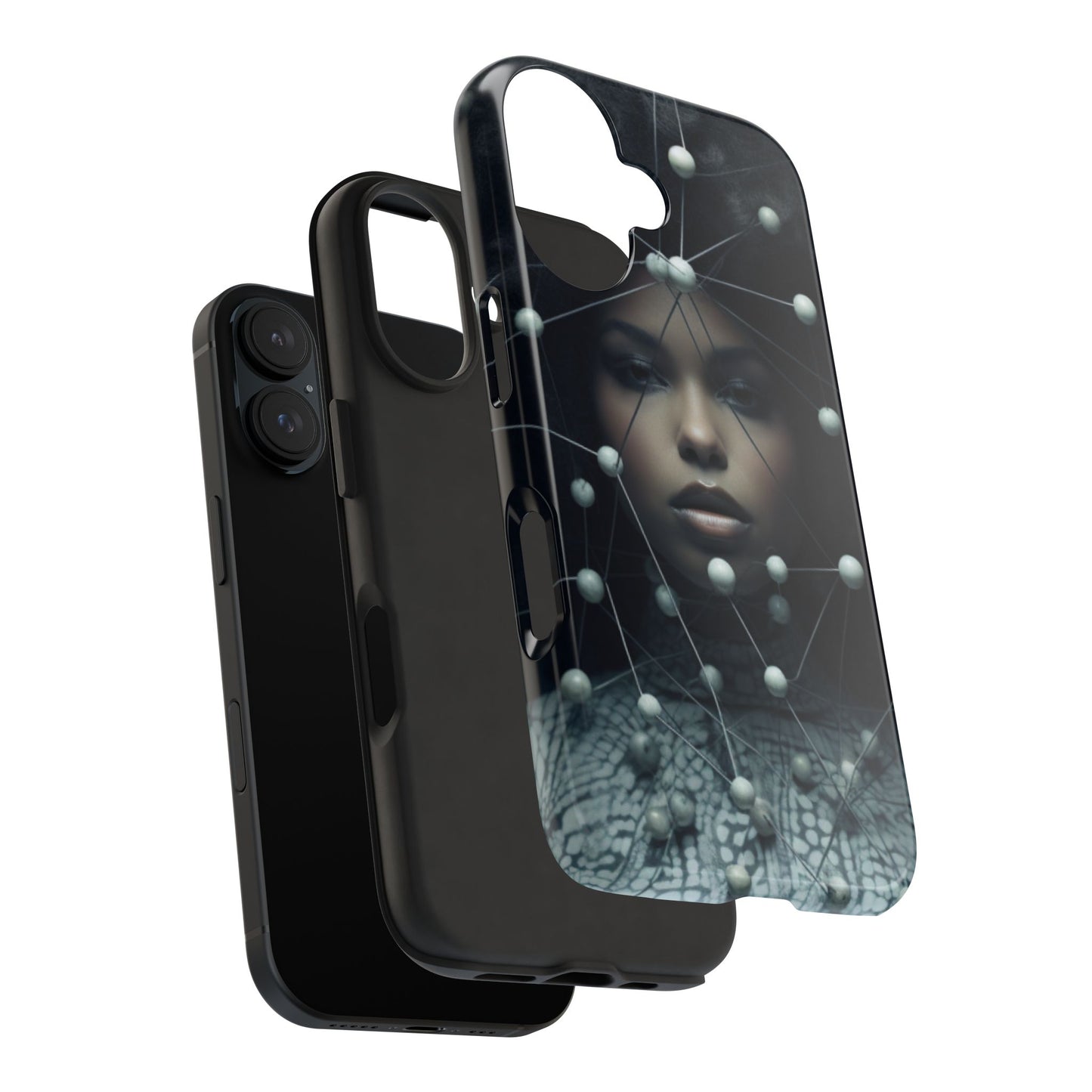 Futuristic Warrior Queen Tough Phone Case