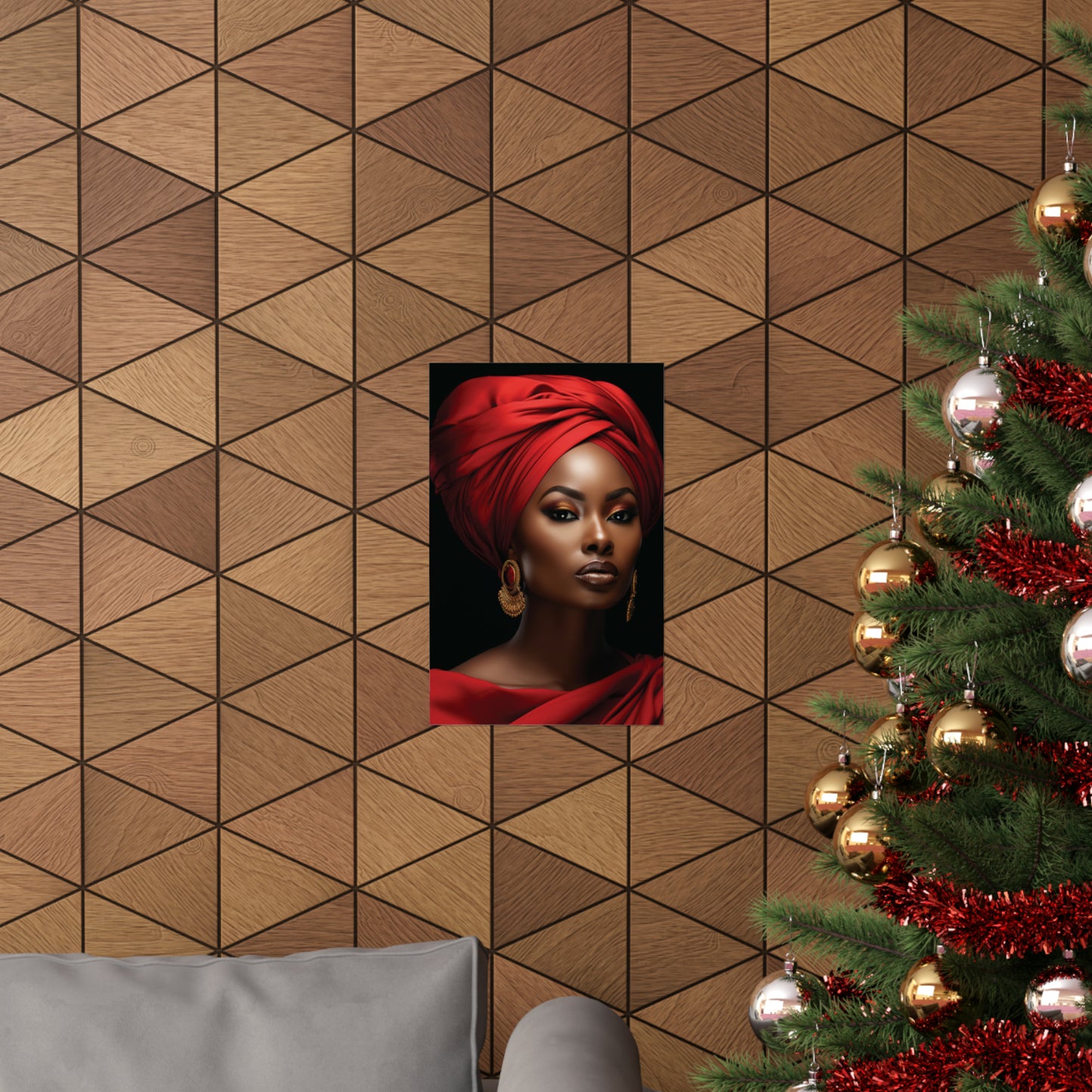 Courageous Queen Vertical Poster