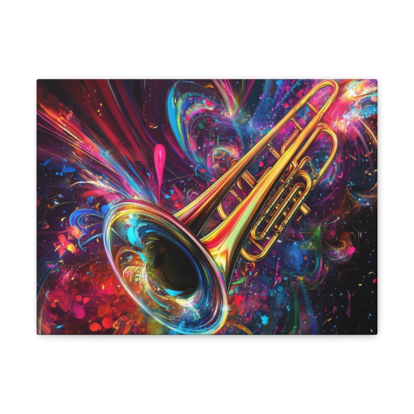 Soulful Brass Canvas Wrap