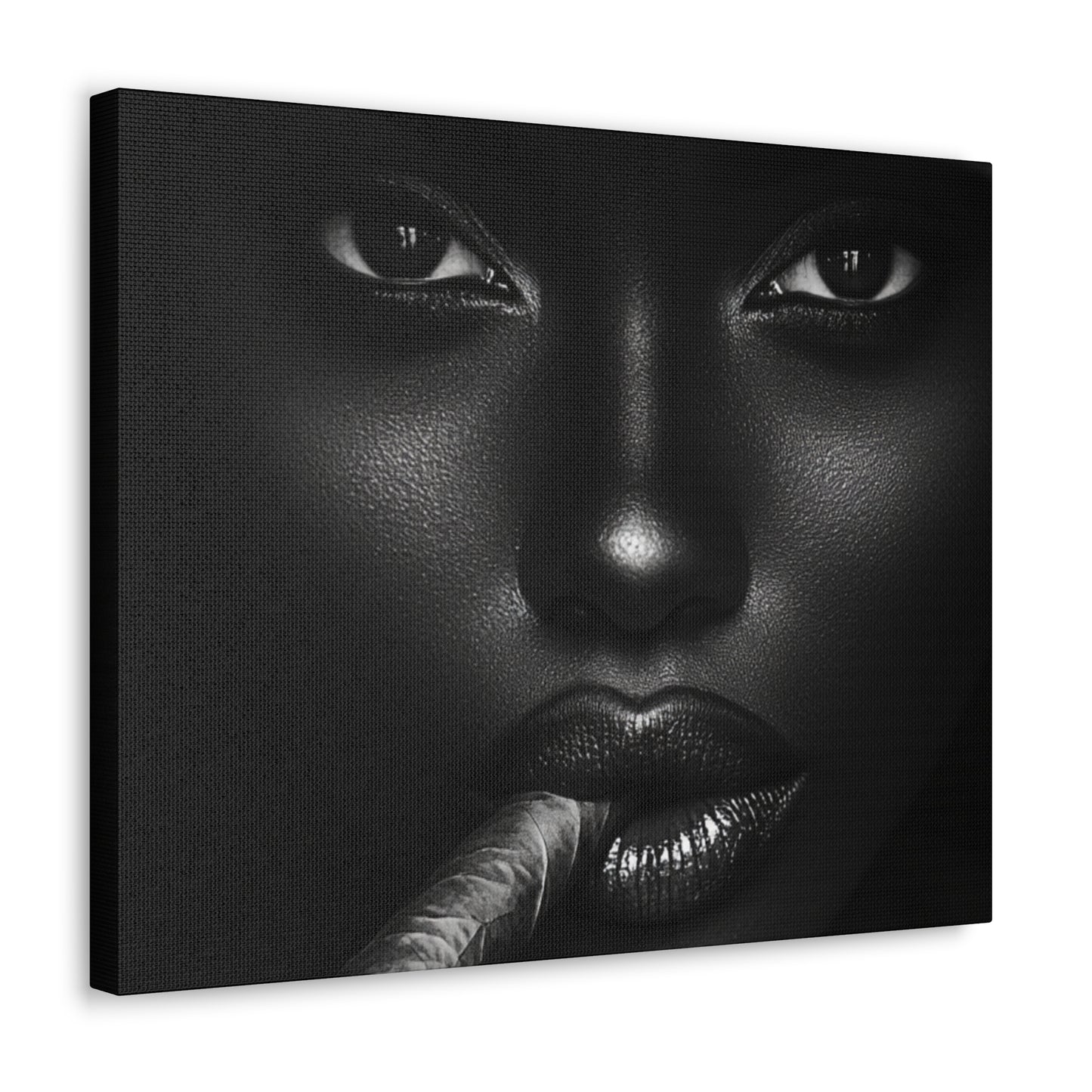 Sassy Smoke Break Canvas Wrap