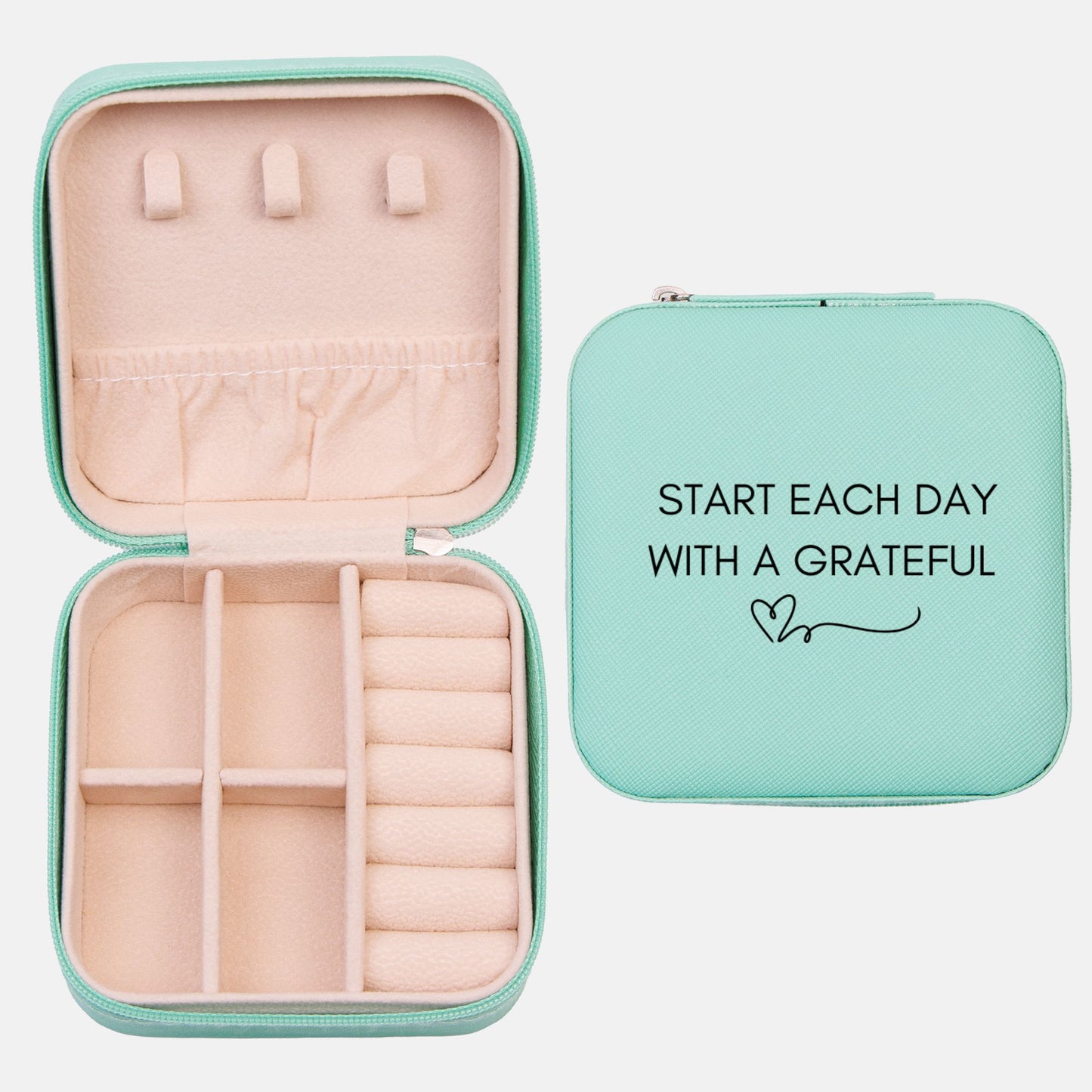 Grateful Heart Jewelry Travel Case