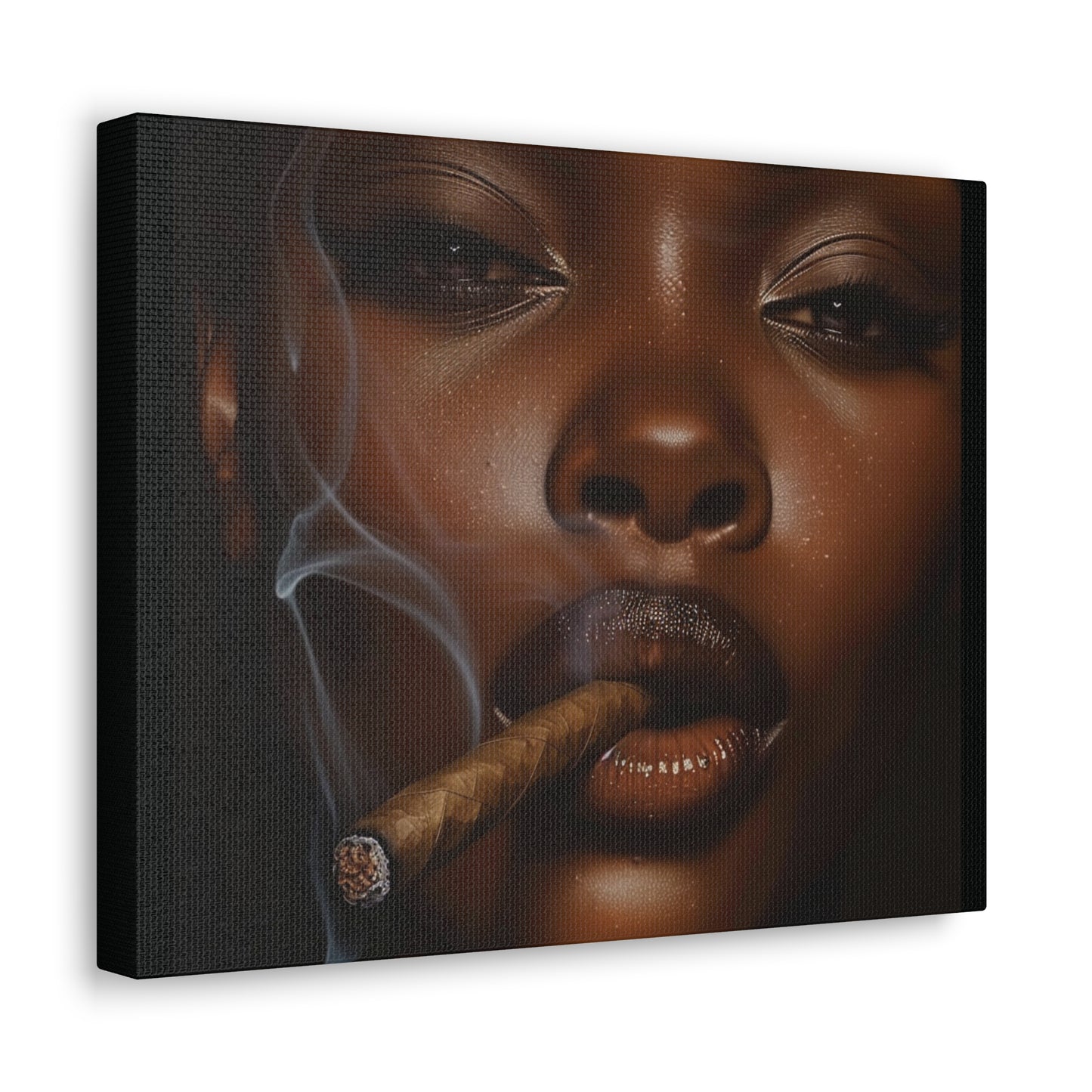 Put Some Smoke In The Air Canvas Wrap