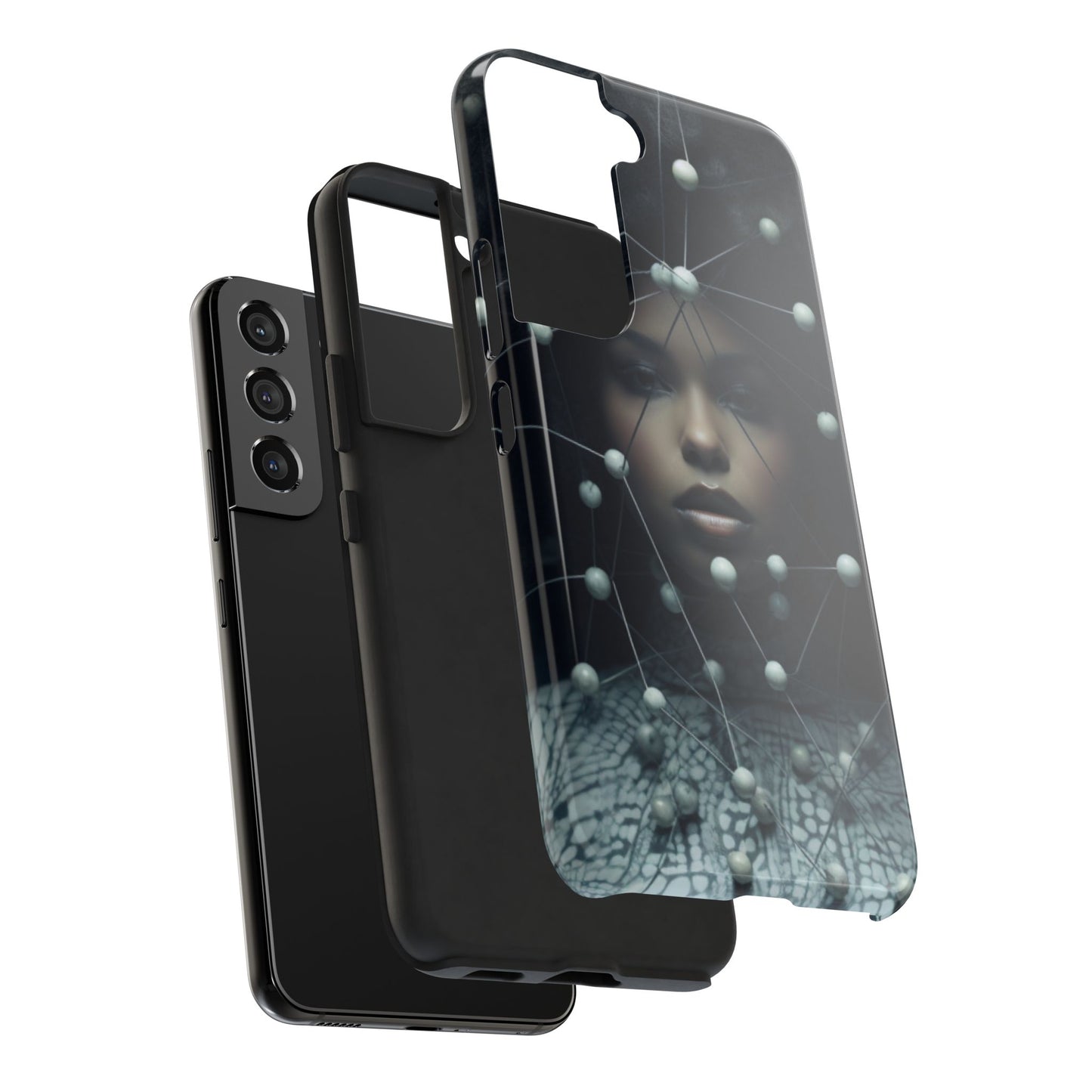 Futuristic Warrior Queen Tough Phone Case