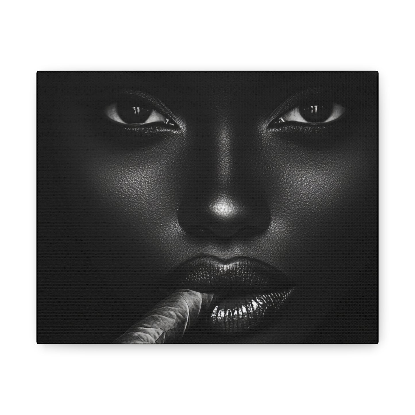 Sassy Smoke Break Canvas Wrap