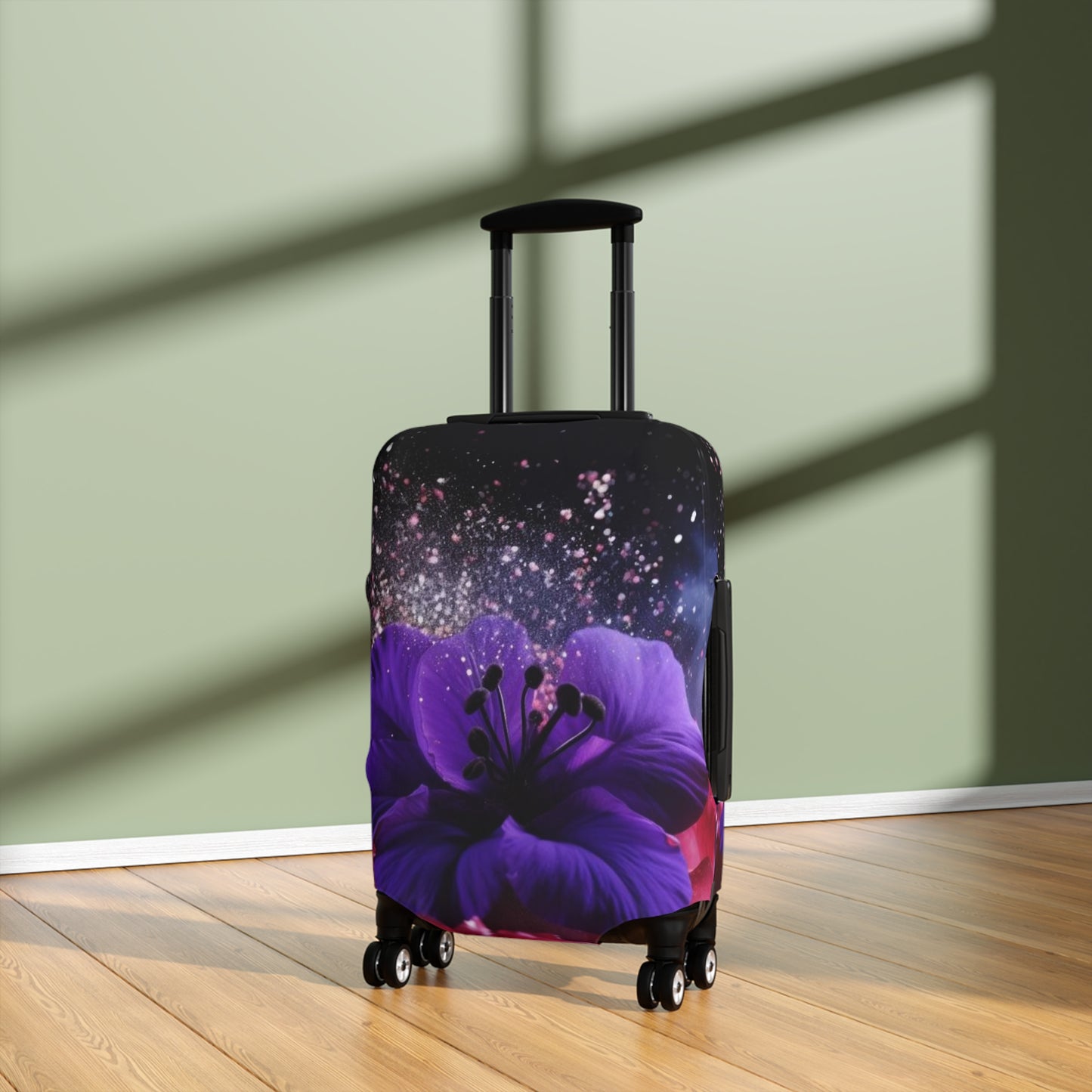 Violets Luggage Cover