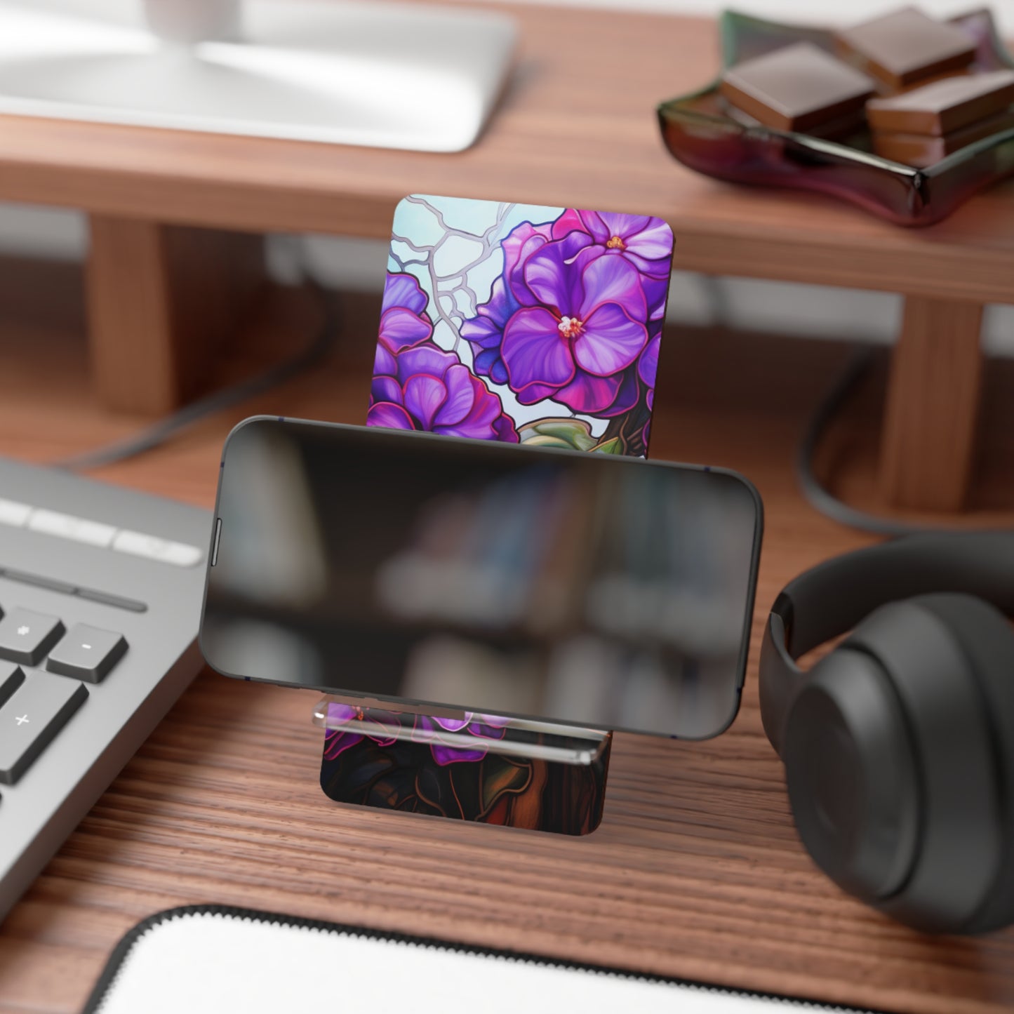 African Violets Mobile Display Stand