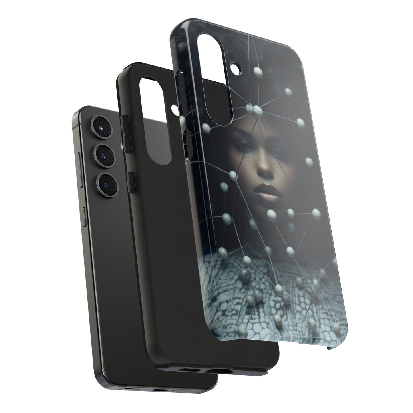Futuristic Warrior Queen Tough Phone Case