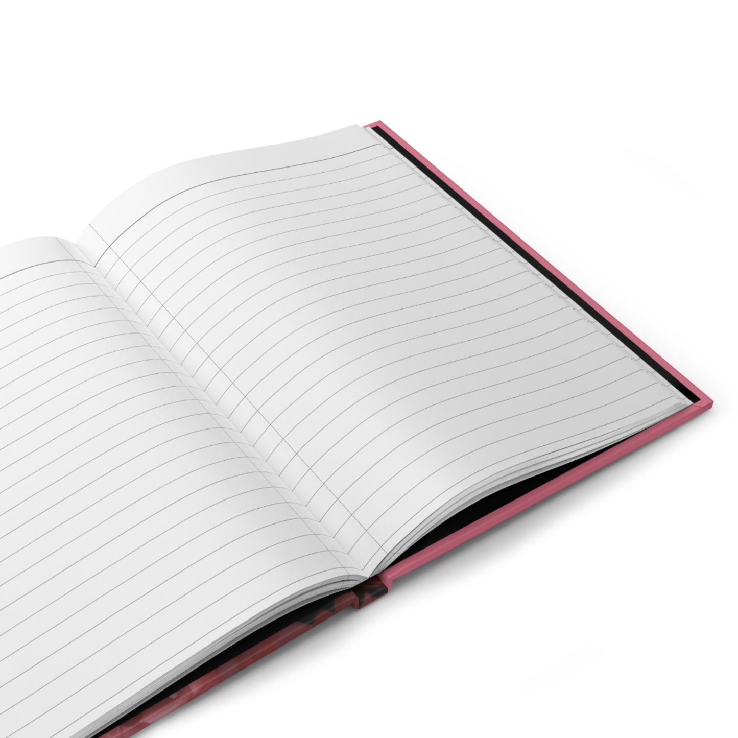 Beautiful Black Woman With Pink Flowers Journal - #1