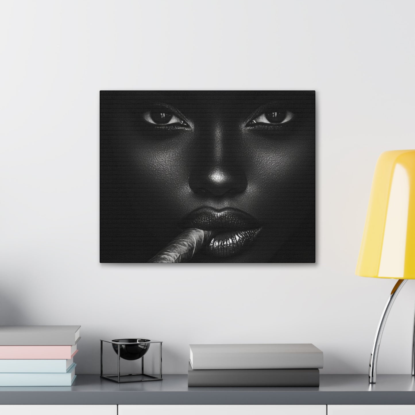 Sassy Smoke Break Canvas Wrap