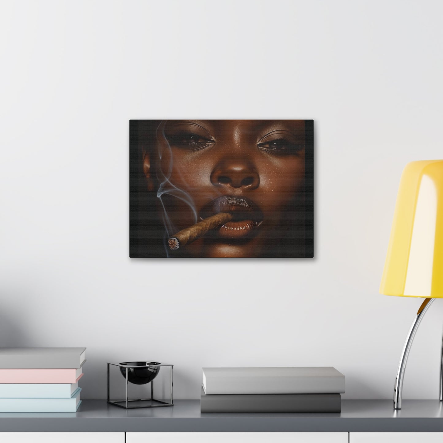 Put Some Smoke In The Air Canvas Wrap