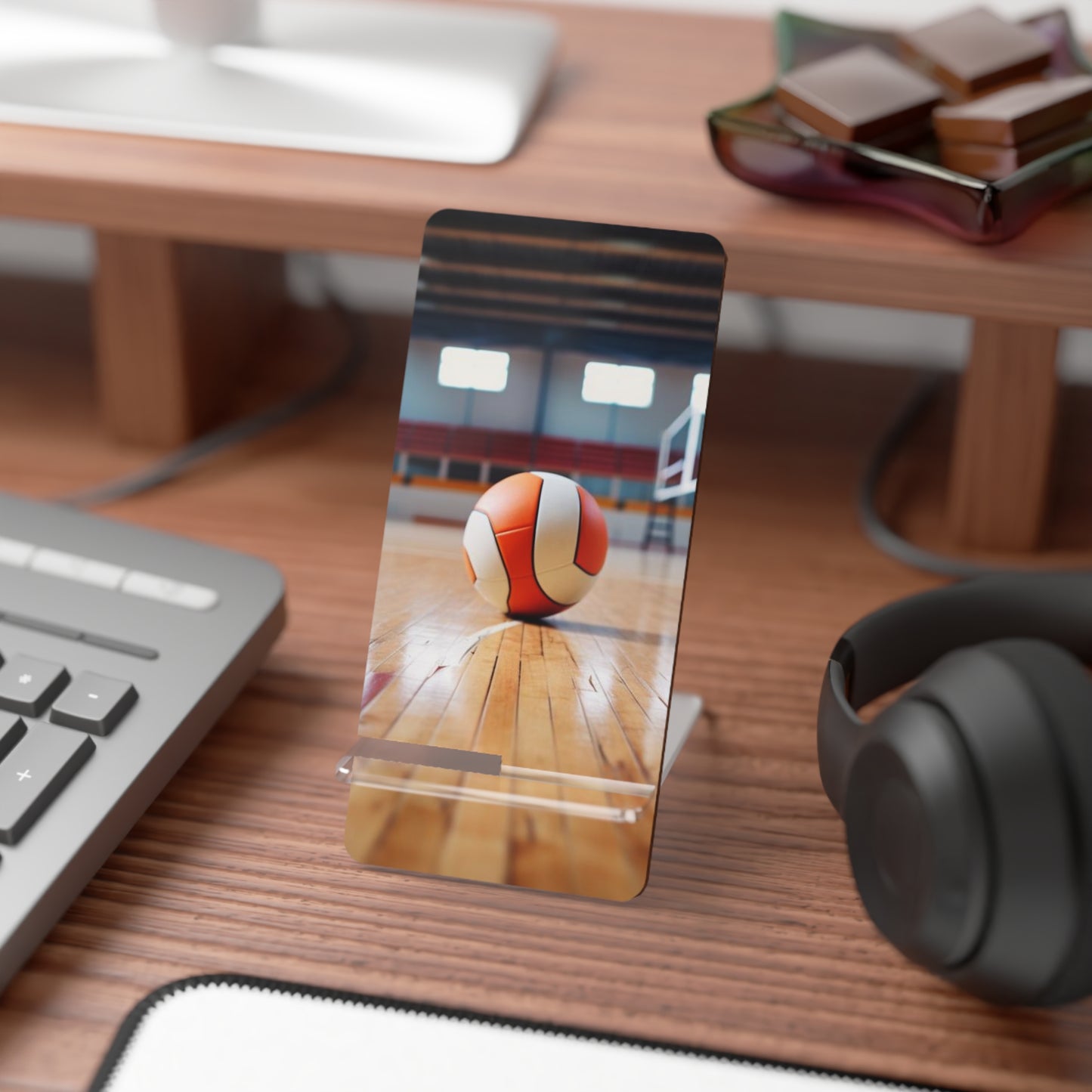 Volleyball Champion Mobile Display Stand