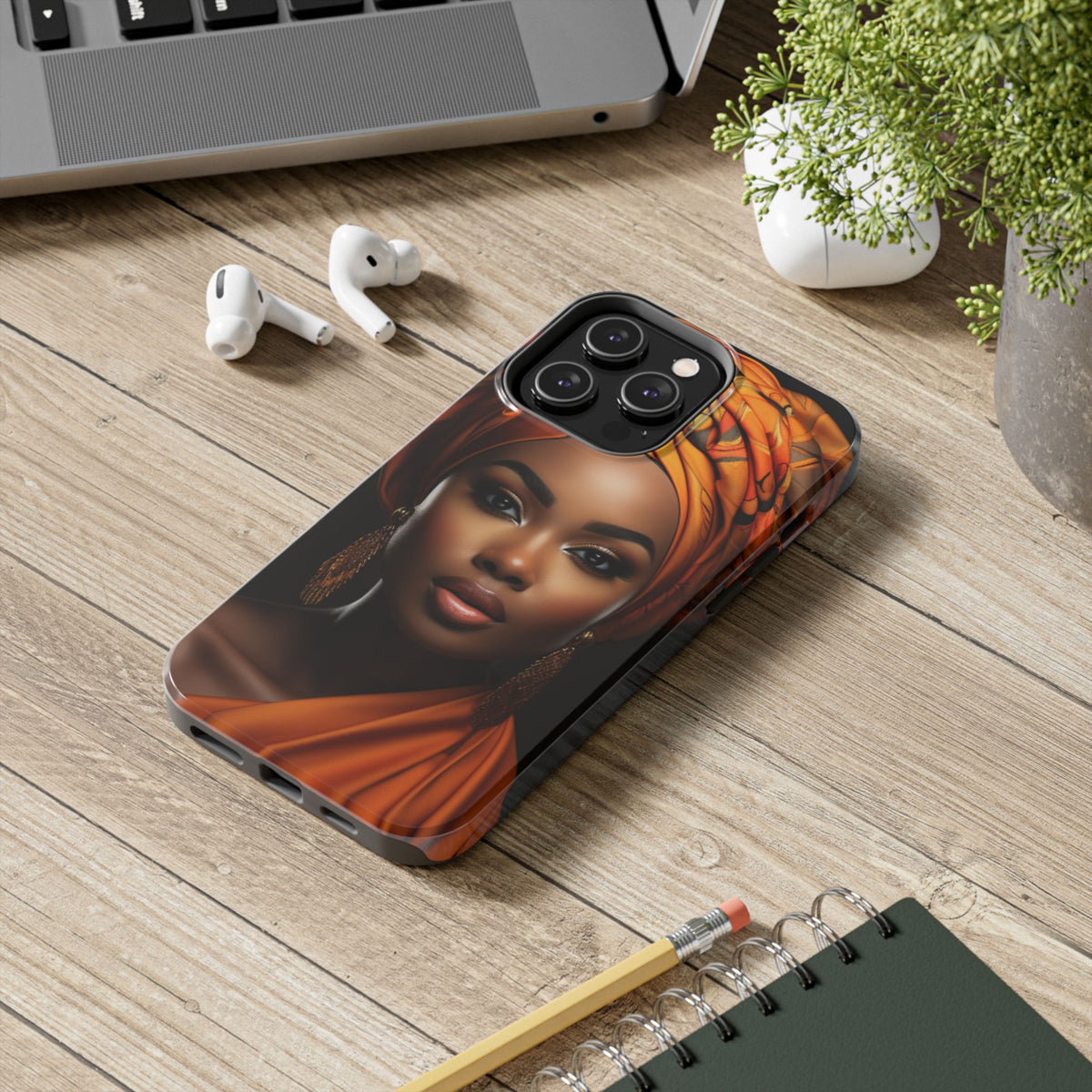 Black, Bold and Beautiful Woman Tough Phone Case