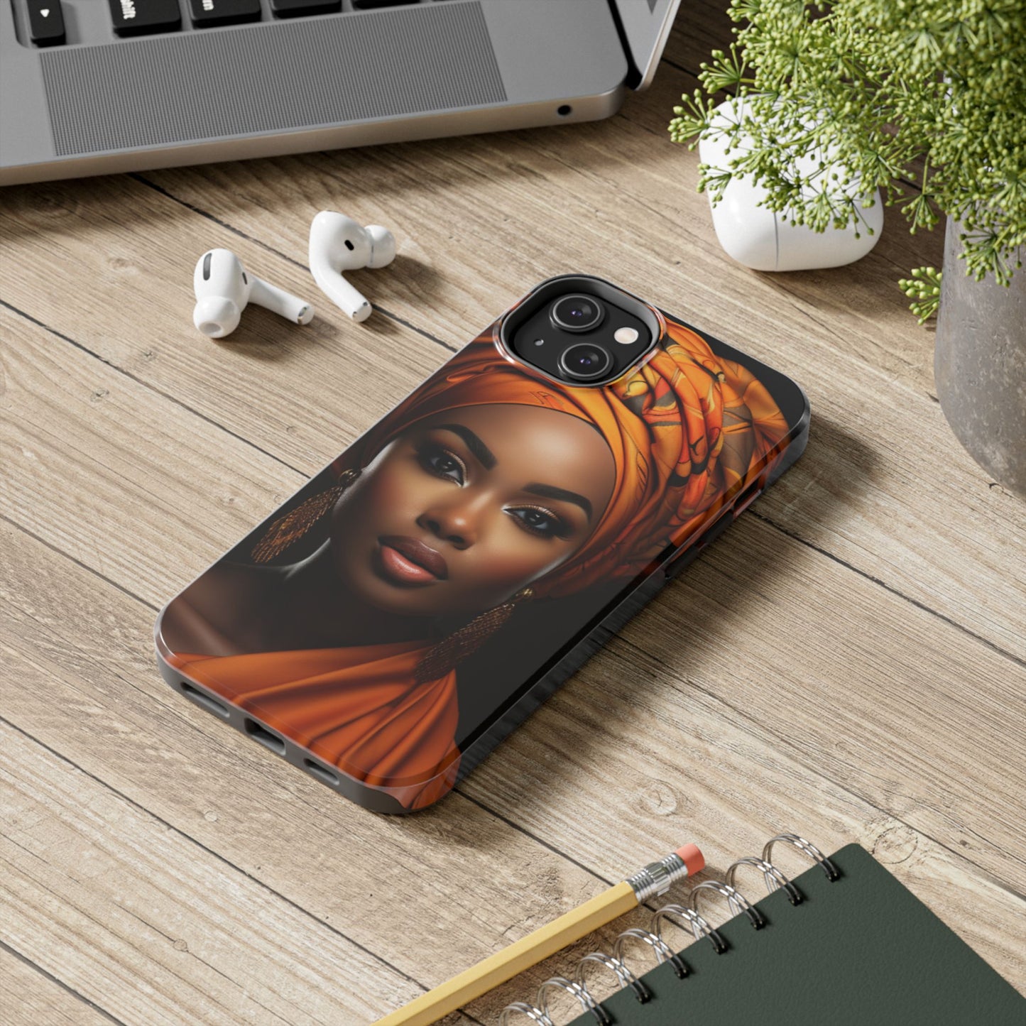 Black, Bold and Beautiful Woman Tough Phone Case