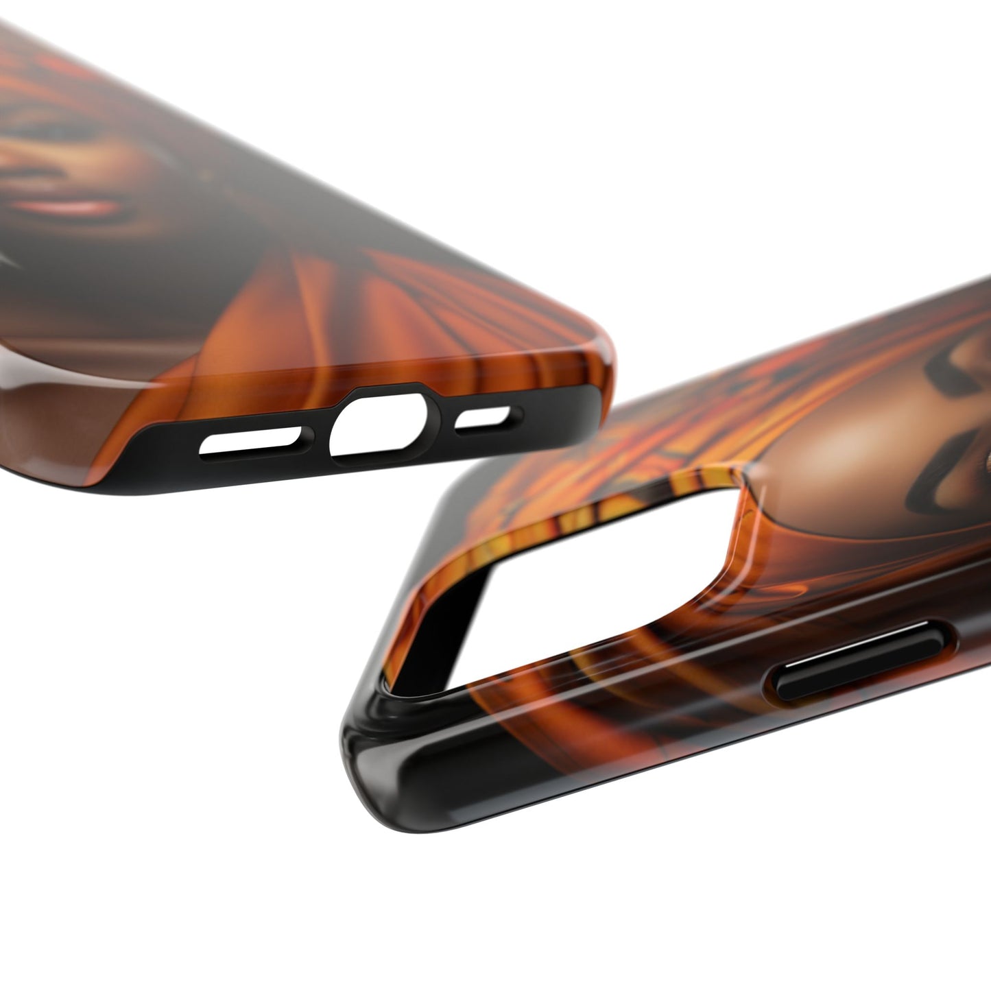Black, Bold and Beautiful Woman Tough Phone Case