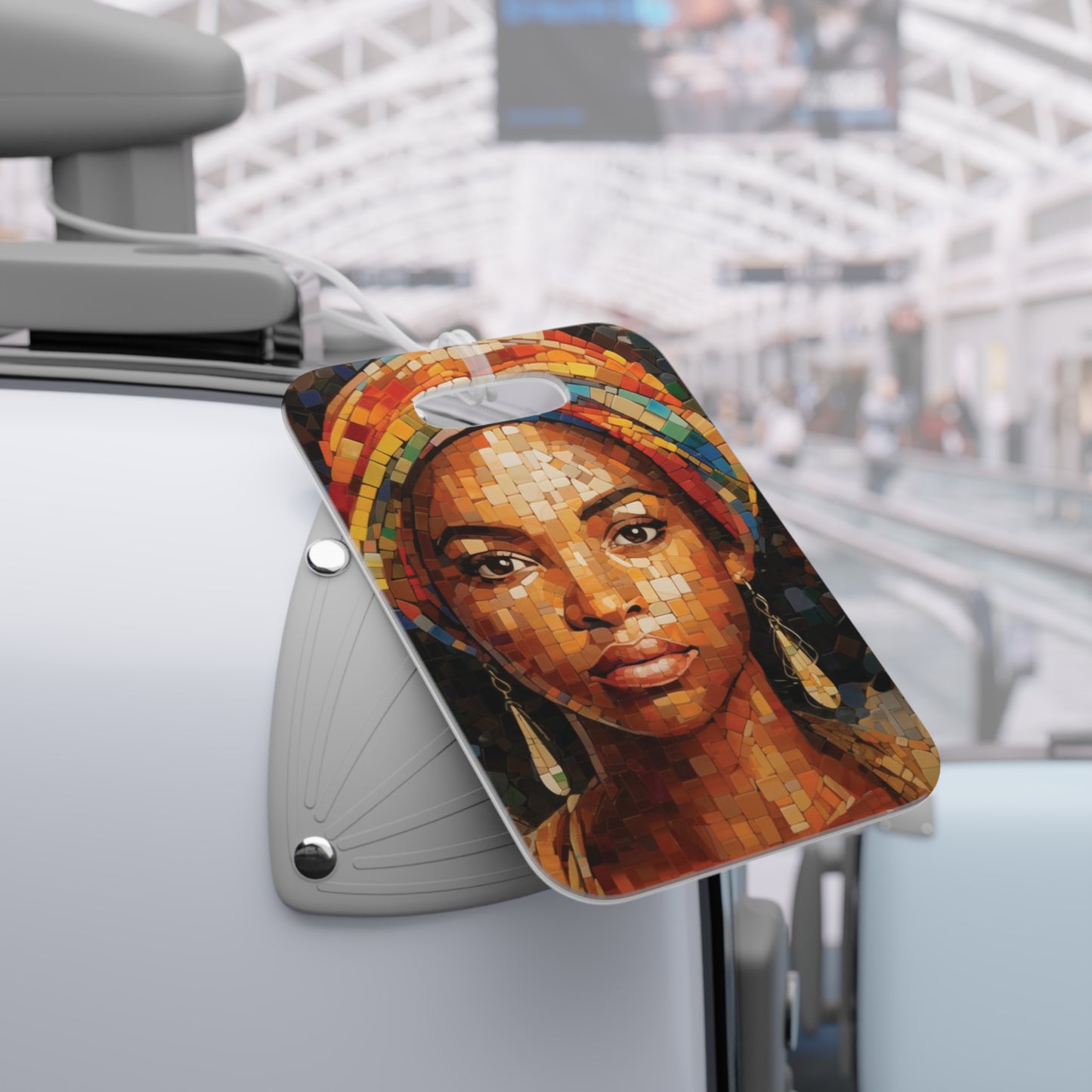 Mosaic Queen Luggage Tag