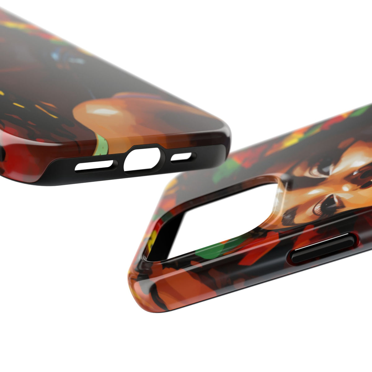 Beautiful Black Rasta Diva Tough Phone Case