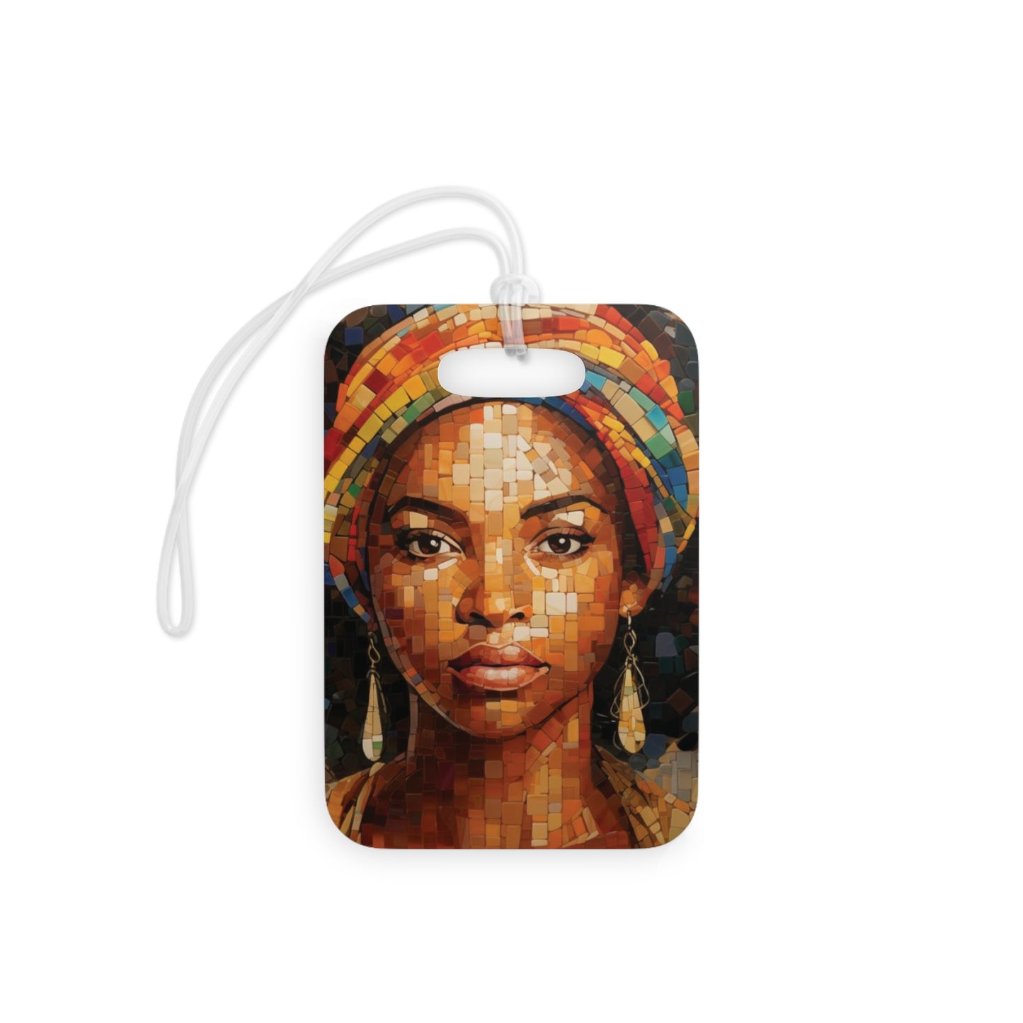 Mosaic Queen Luggage Tag