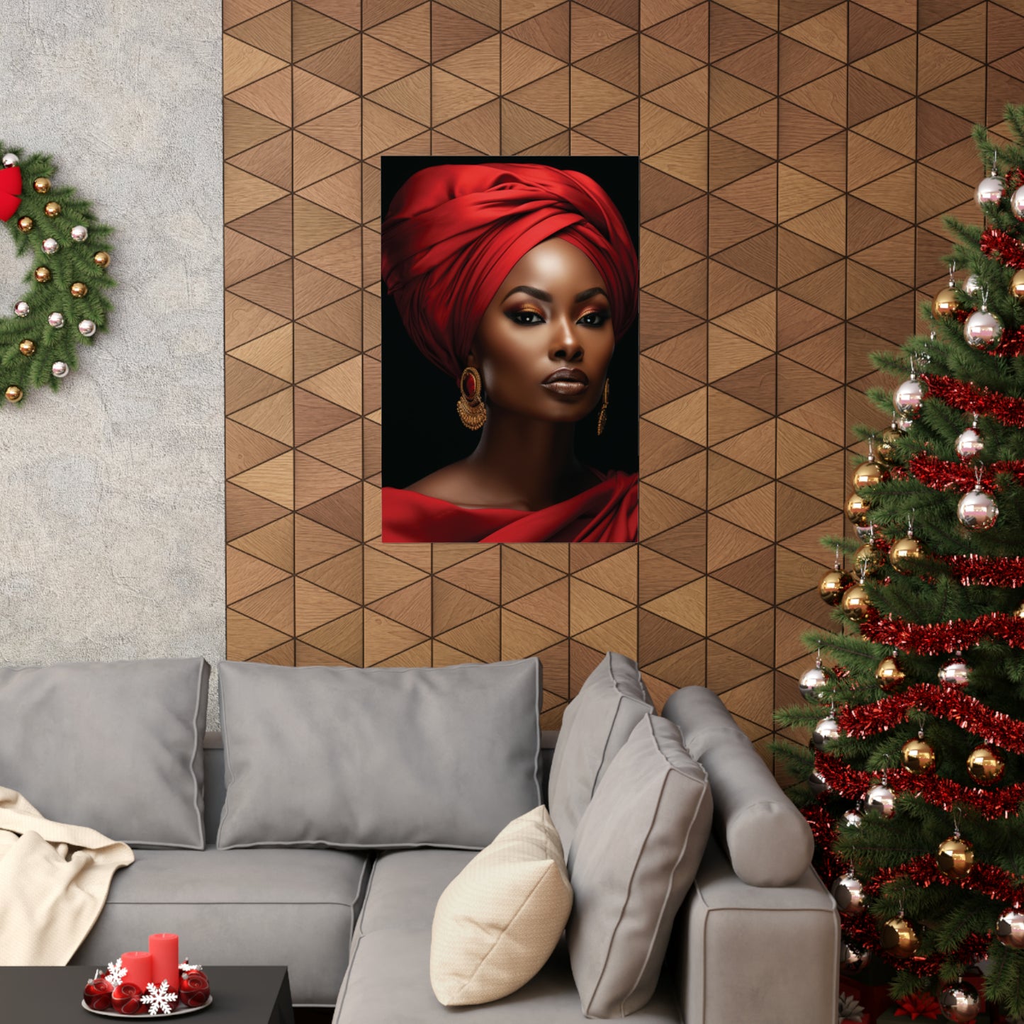 Courageous Queen Vertical Poster