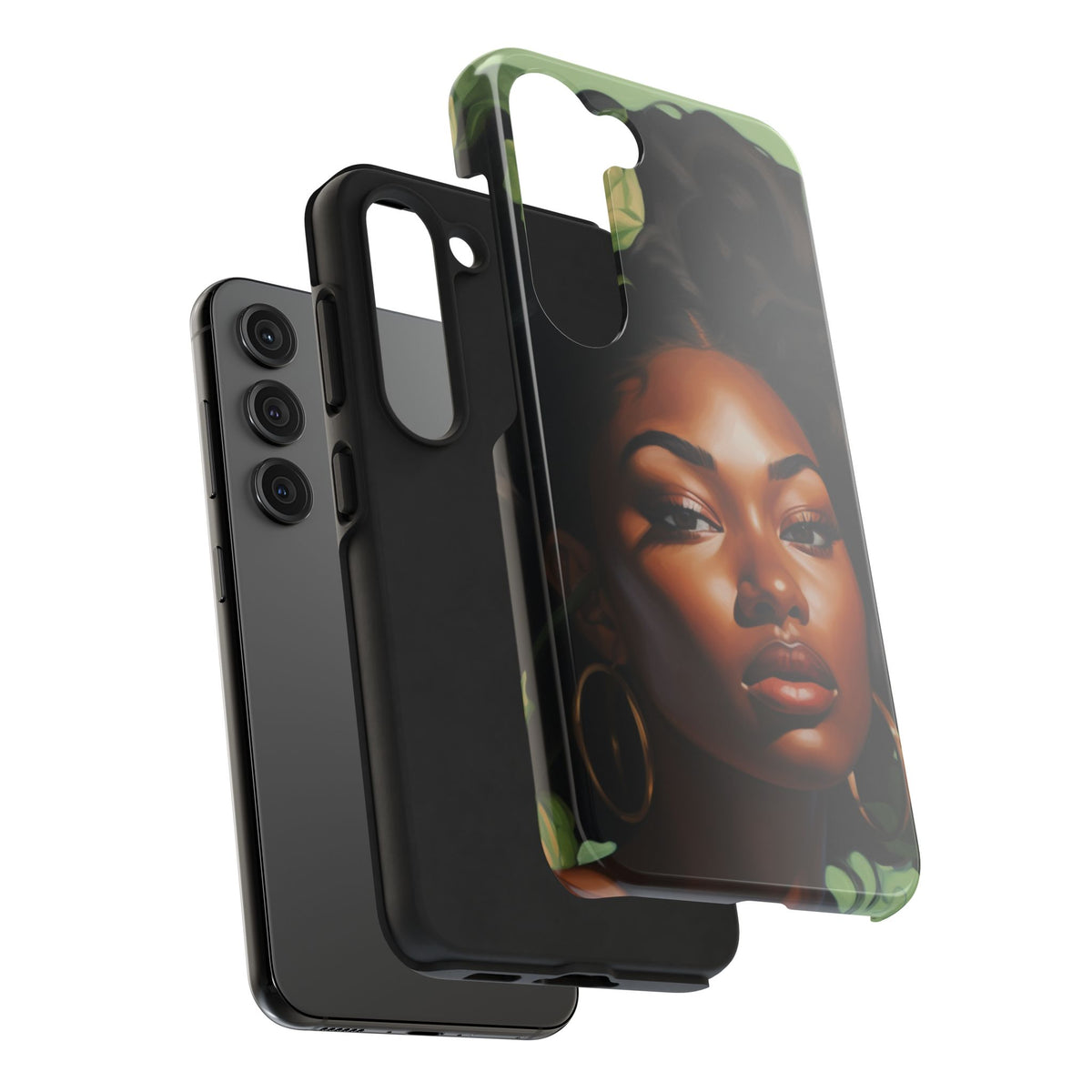 Emerald Elegance Tough Phone Case