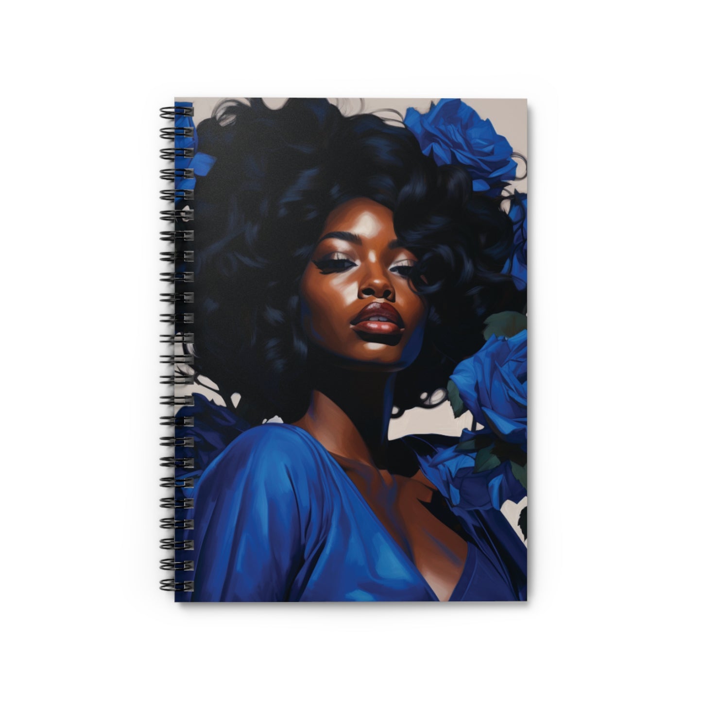 Serenity in Sapphire Spiral Notebook