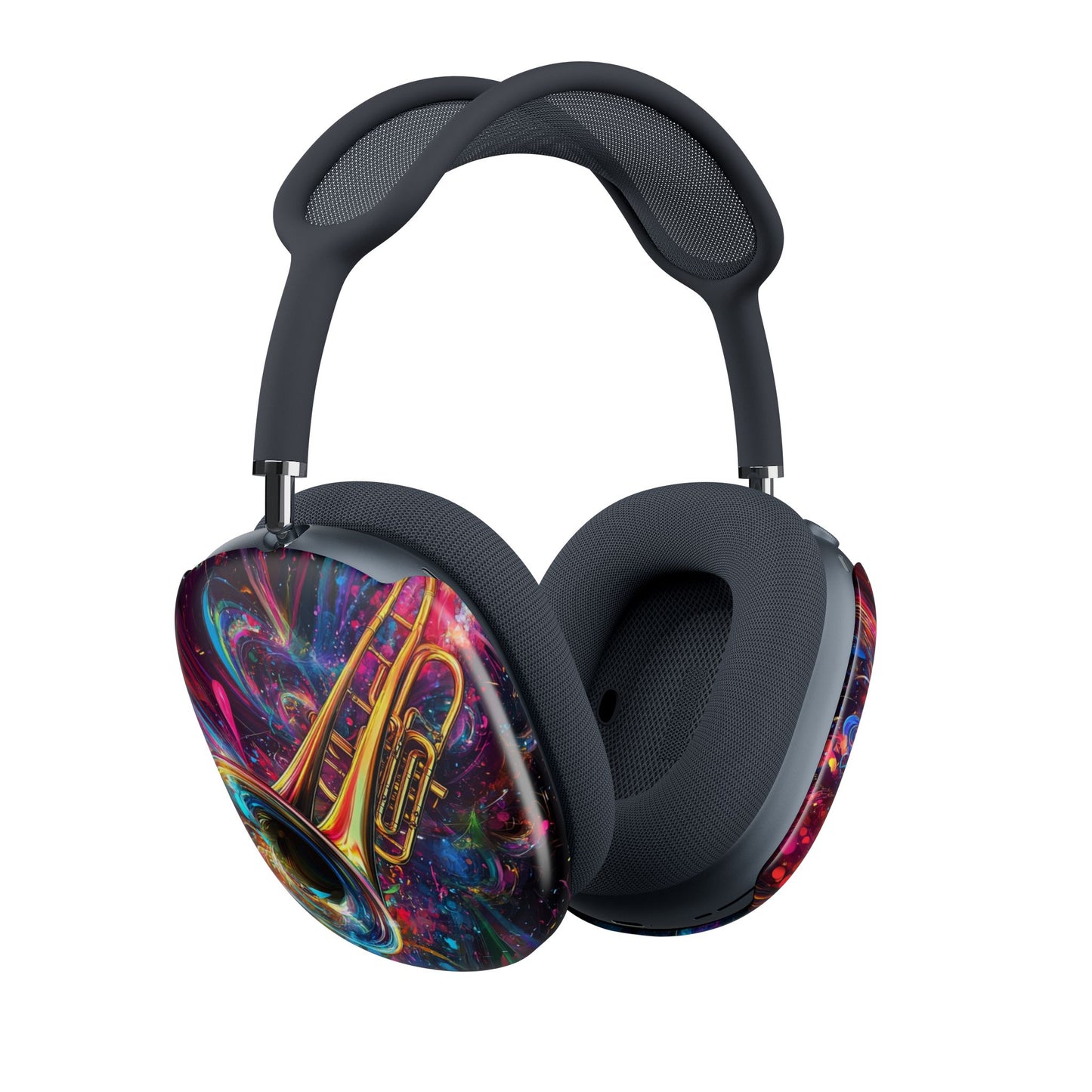 AirPod Max Case — Colorful Jazzy Trombone Protective Covers (AOP)
