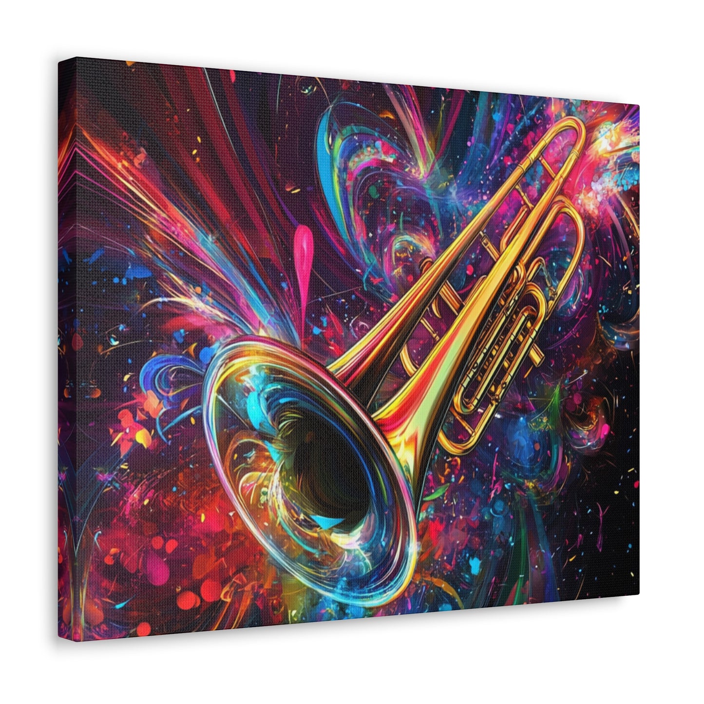 Soulful Brass Canvas Wrap