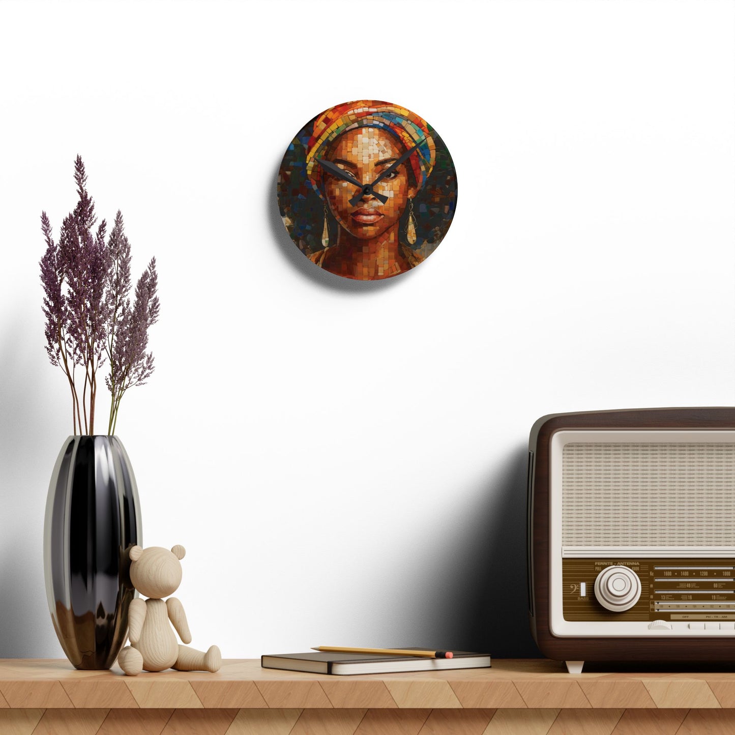 Copy of Sassy Smoke Acrylic Wall Clock